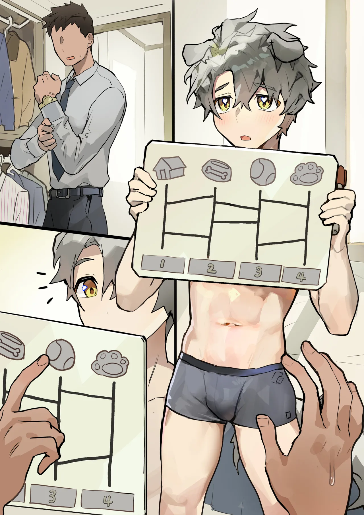 I Want an Office BF! : Episode 1 page 12 original parody - full color stockings hentai manga - read online free