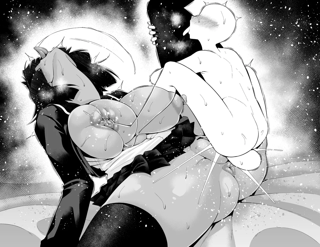 [Ankoman] [Kokukoku-san wa shirajirashī 19. 2-Wa page 17 original parody - stockings big breasts hentai manga - read online free