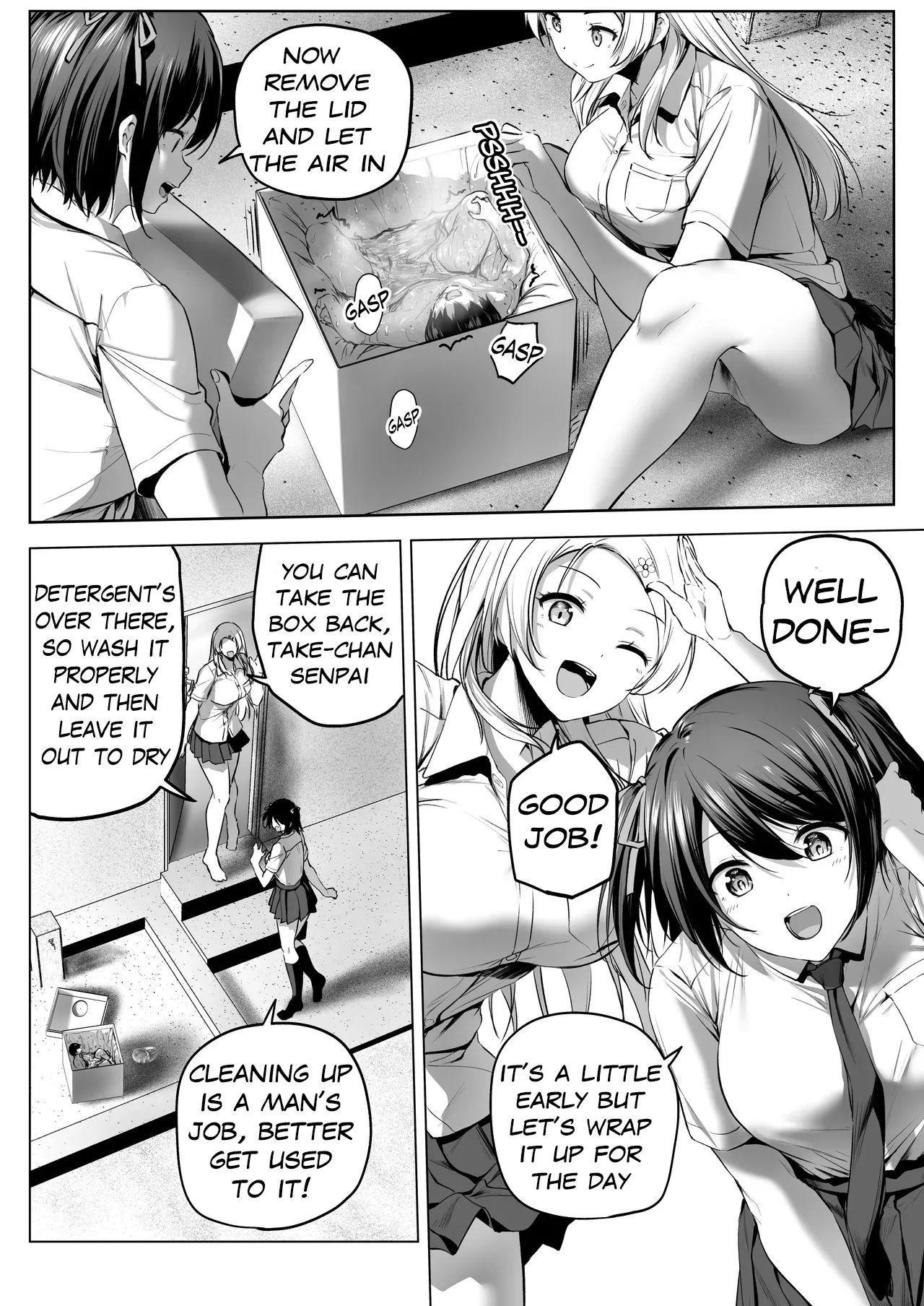 Nibai! 3 Chuuhen | Nibai! 3 Part 2 page 68 original parody - group schoolgirl uniform hentai manga - read online free