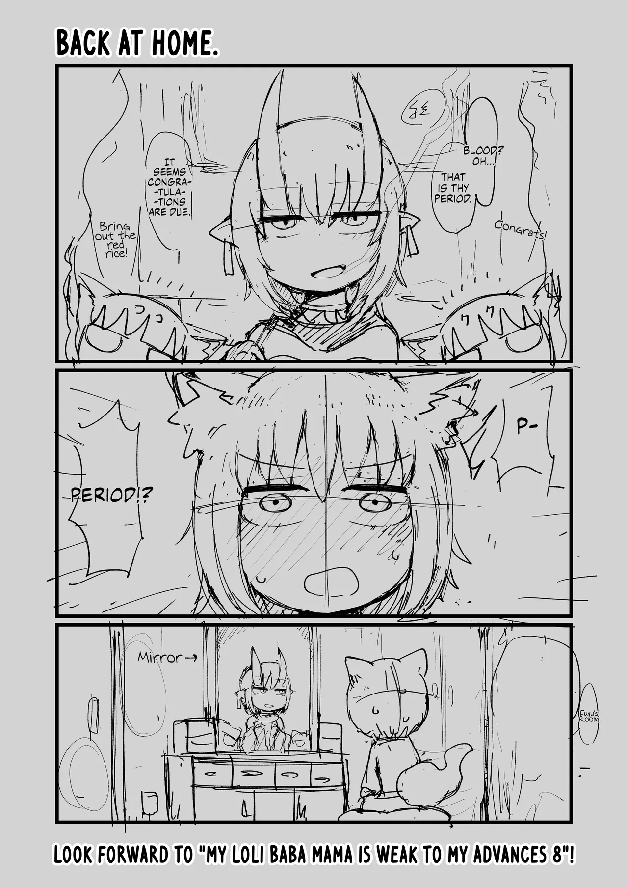 Page 56 of [LBL] Loli Baba Okaa-san wa Oshi ni Yowai 7 | My Loli Baba Mama is Weak to my Advances 7 [English] [Decensored] {Chrysanthemum}
