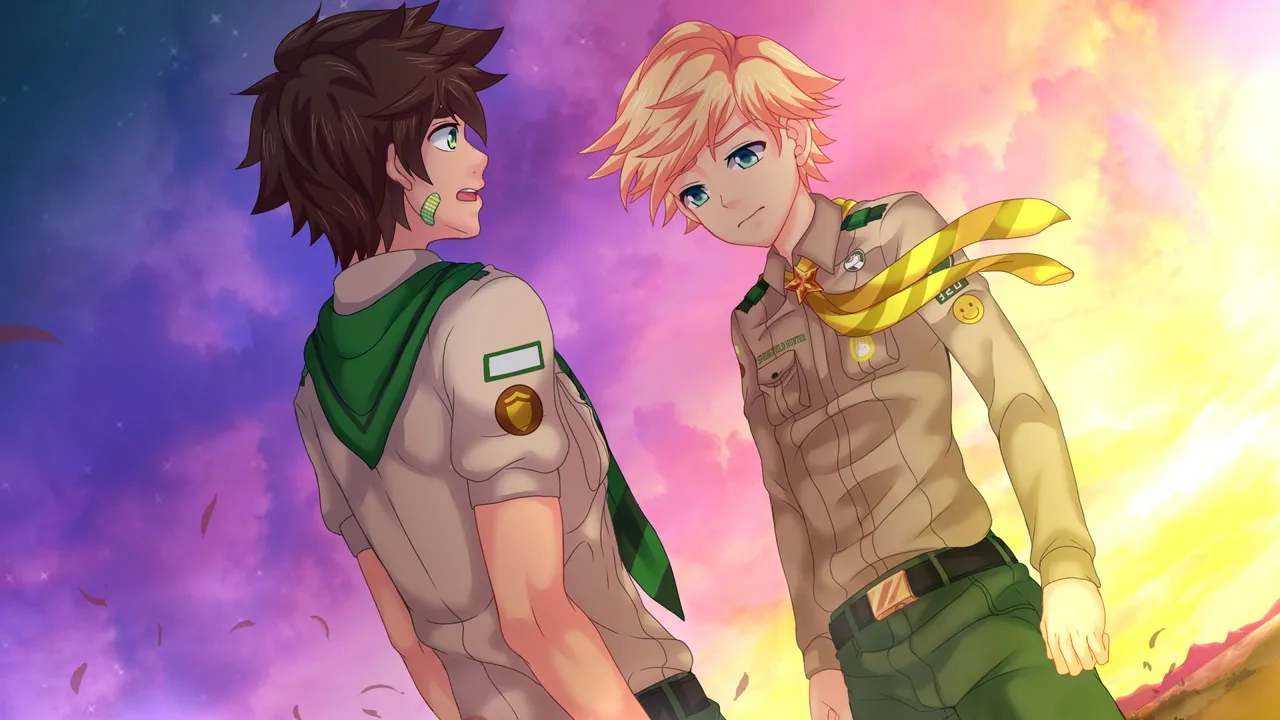 Camp Buddy hunter CGs page 137 featuring keitaro nagame camp buddy parody - uncensored muscle hentai manga - read online free