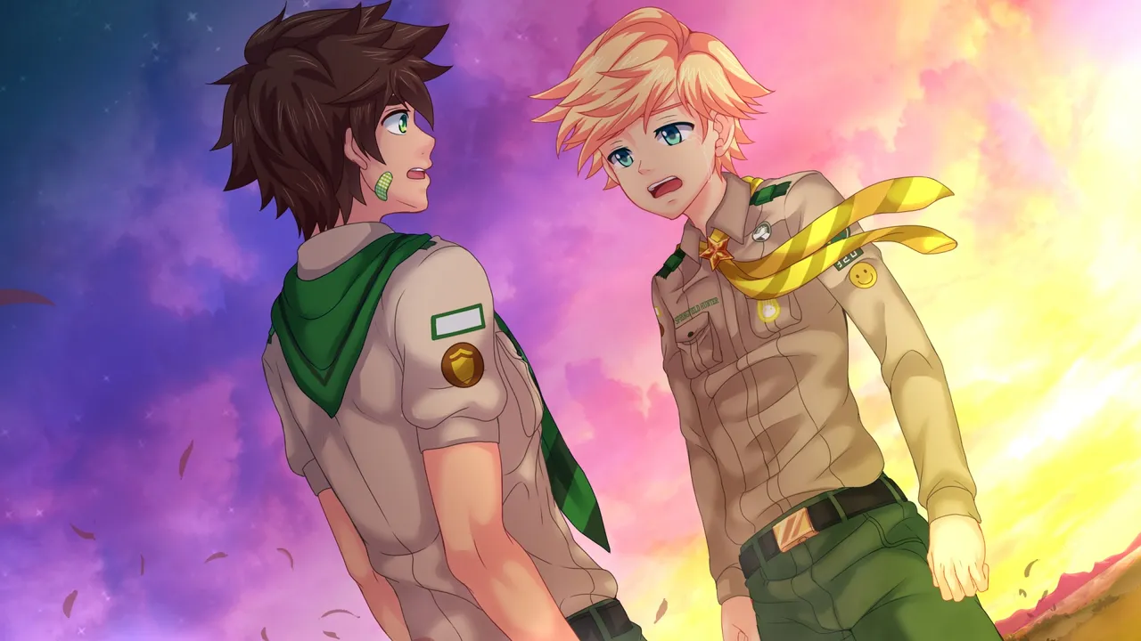 Camp Buddy hunter CGs page 142 featuring keitaro nagame camp buddy parody - uncensored muscle hentai manga - read online free