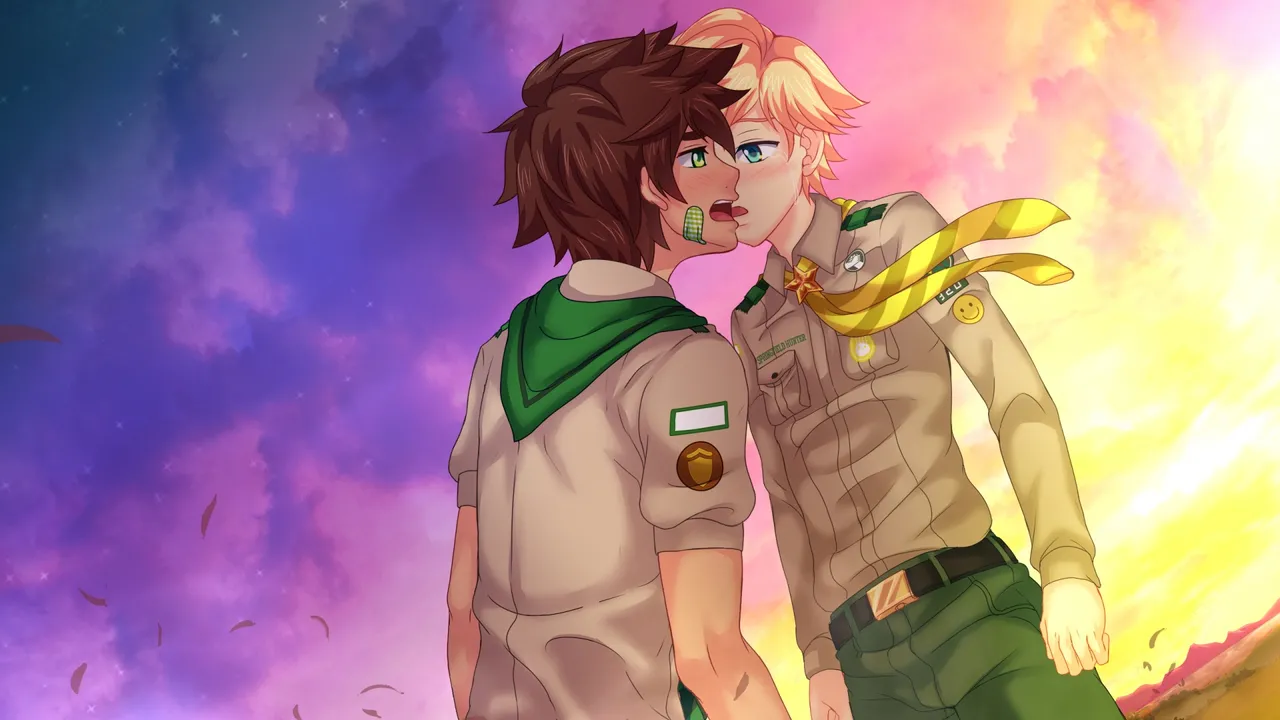 Camp Buddy hunter CGs page 146 featuring keitaro nagame camp buddy parody - uncensored muscle hentai manga - read online free