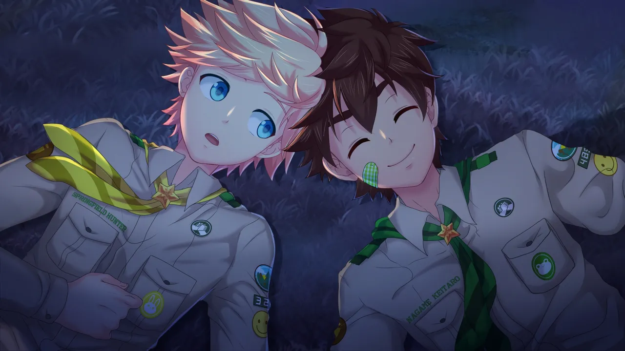 Camp Buddy hunter CGs page 64 featuring keitaro nagame camp buddy parody - uncensored muscle hentai manga - read online free