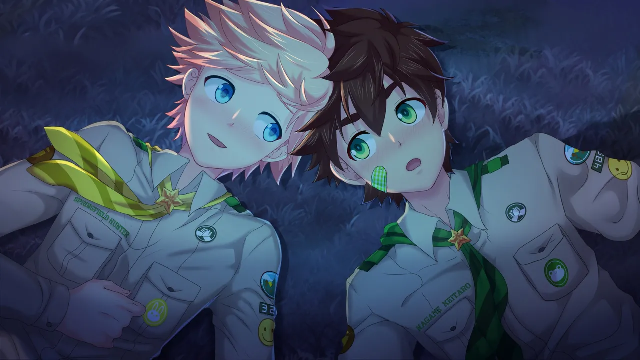 Camp Buddy hunter CGs page 77 featuring keitaro nagame camp buddy parody - uncensored muscle hentai manga - read online free