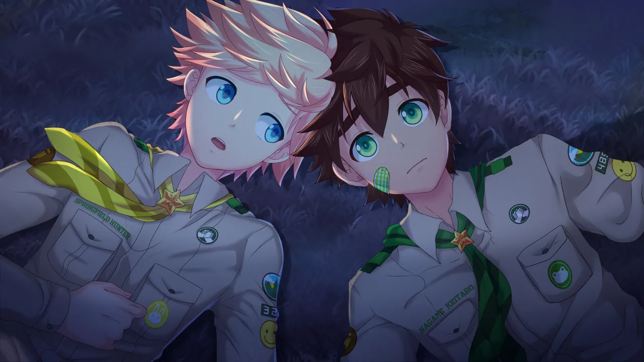 Camp Buddy hunter CGs page 80 featuring keitaro nagame camp buddy parody - uncensored anal hentai manga - read online free