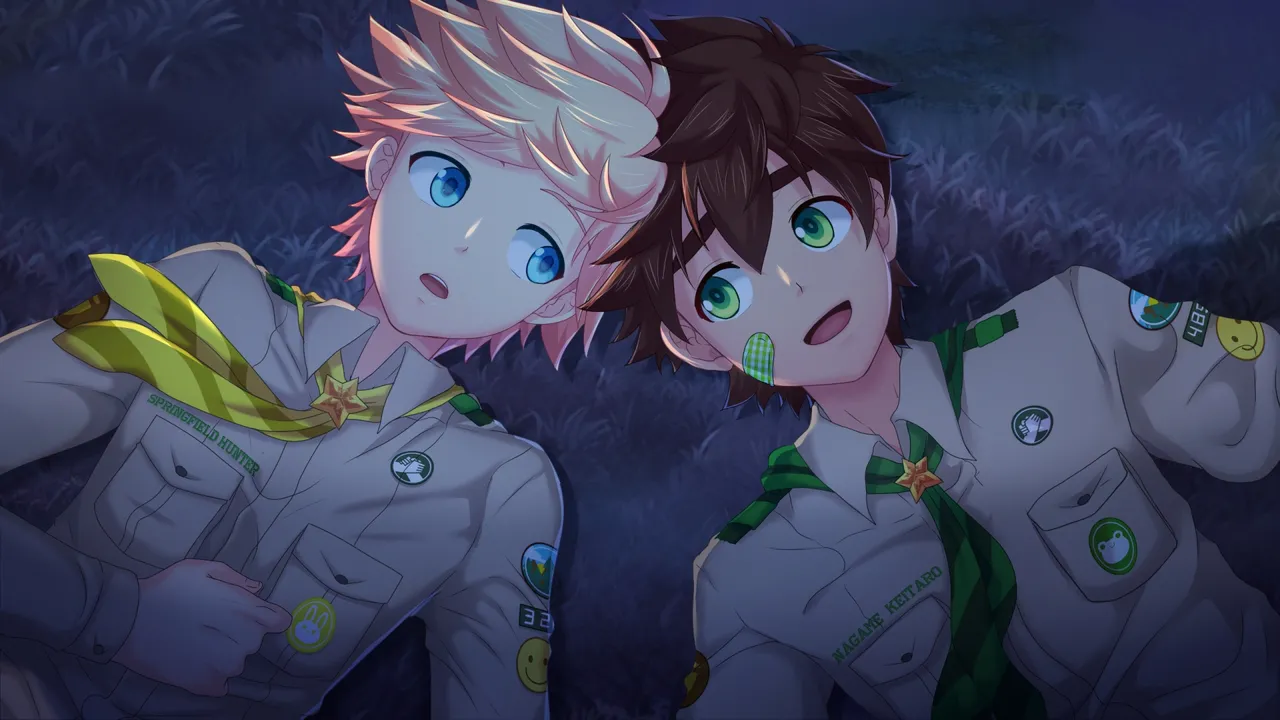 Camp Buddy hunter CGs page 88 featuring keitaro nagame camp buddy parody - uncensored anal hentai manga - read online free