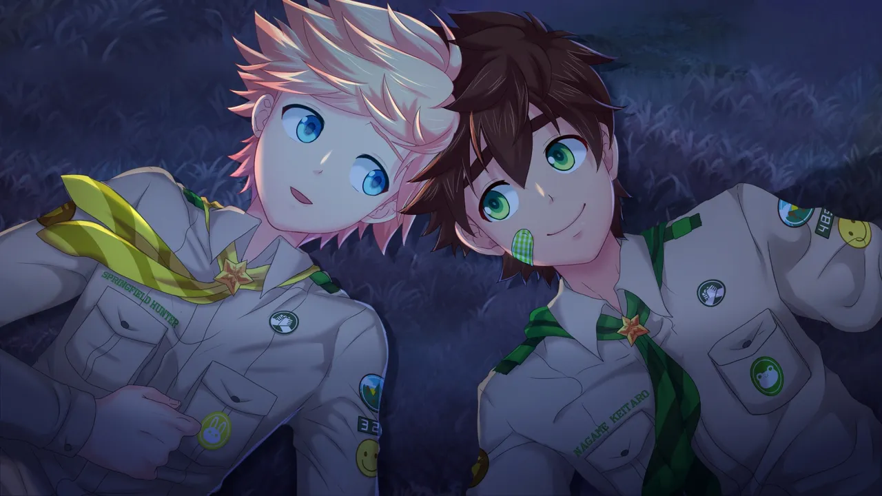 Camp Buddy hunter CGs page 89 featuring keitaro nagame camp buddy parody - uncensored anal hentai manga - read online free