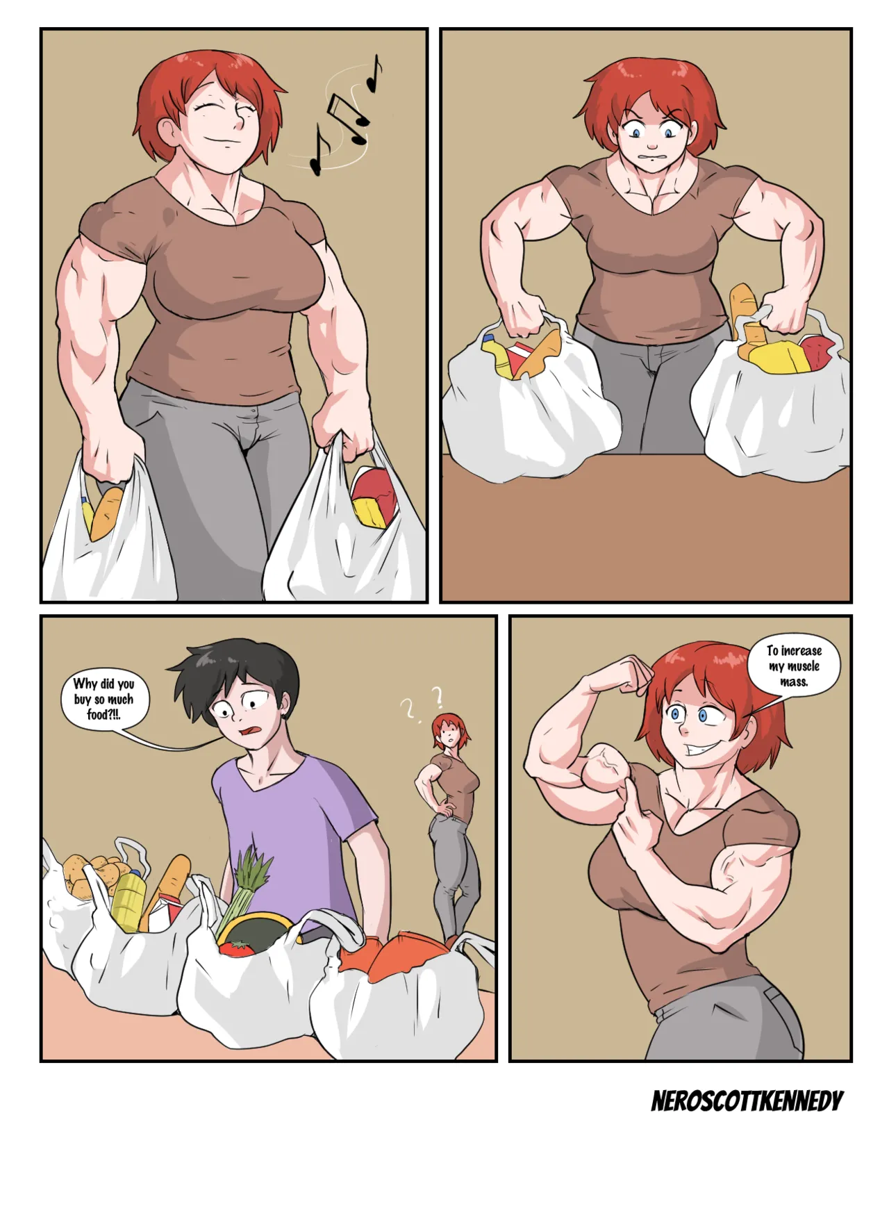 Passionate Growth page 14 - muscle western non-h hentai manga - read online free