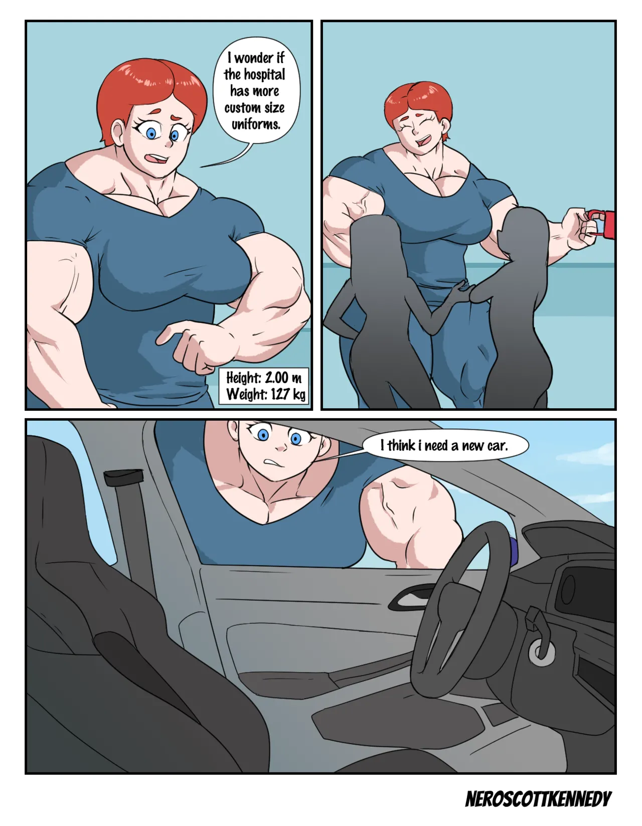 Passionate Growth page 23 - muscle western non-h hentai manga - read online free