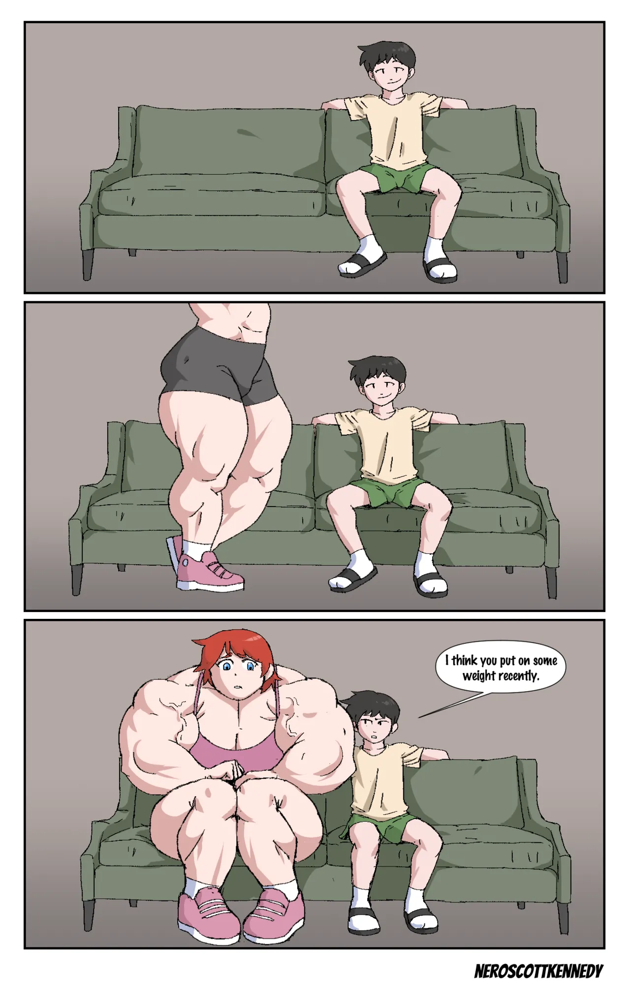 Passionate Growth page 26 - muscle western non-h hentai manga - read online free