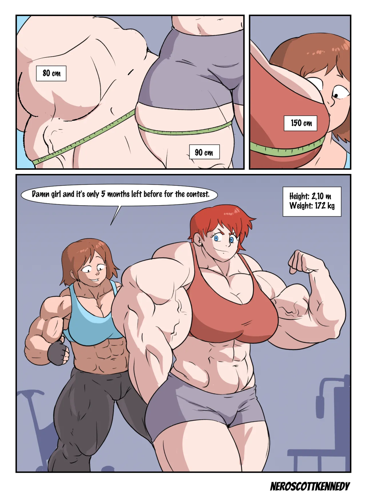 Passionate Growth page 29 - muscle western non-h hentai manga - read online free