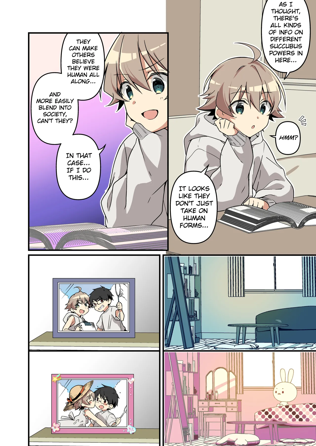 [TSF no F (NOMU)] Shoukan Sareta Succubus ga Boku da Nante Kiitenain desu kedo (Heart) | I Didn't Expect that I'D be the Summoned Succubus (heart) [English] [TheFrogManScans] page 34 original parody - kissing big breasts hentai manga - read online free