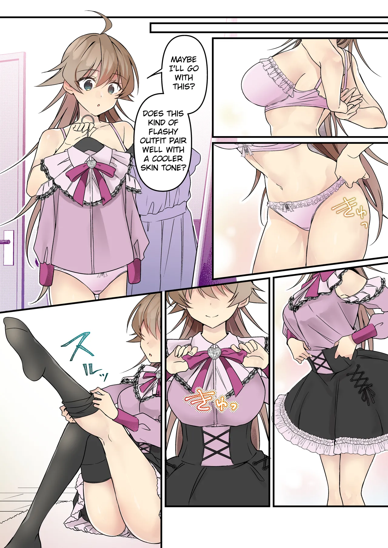 [TSF no F (NOMU)] Shoukan Sareta Succubus ga Boku da Nante Kiitenain desu kedo (Heart) | I Didn't Expect that I'D be the Summoned Succubus (heart) [English] [TheFrogManScans] page 54 original parody - kissing big breasts hentai manga - read online free