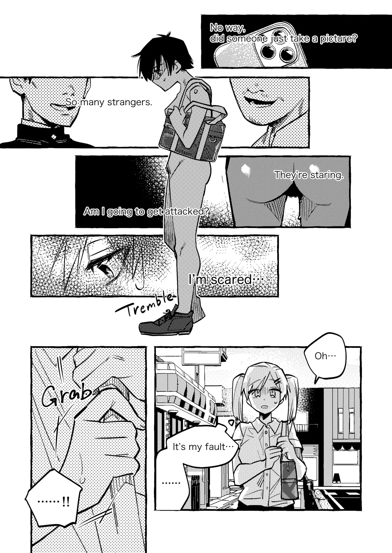 [tsuru] The Black-Haired Woman Who Cheerfully Accepts Her Friend’s Full-Nude Penalty 1-2 [English] page 10 original parody - yuri no penetration hentai manga - read online free