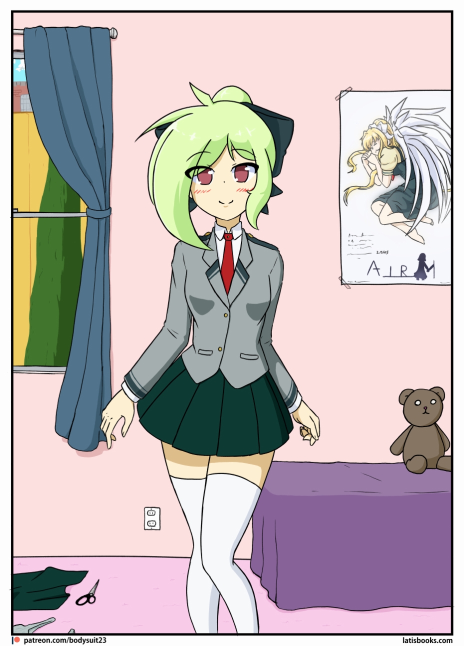 “bodysuit 23” 25-35 page 17 featuring izuku midoriya - skinsuit cosplaying hentai manga - read online free