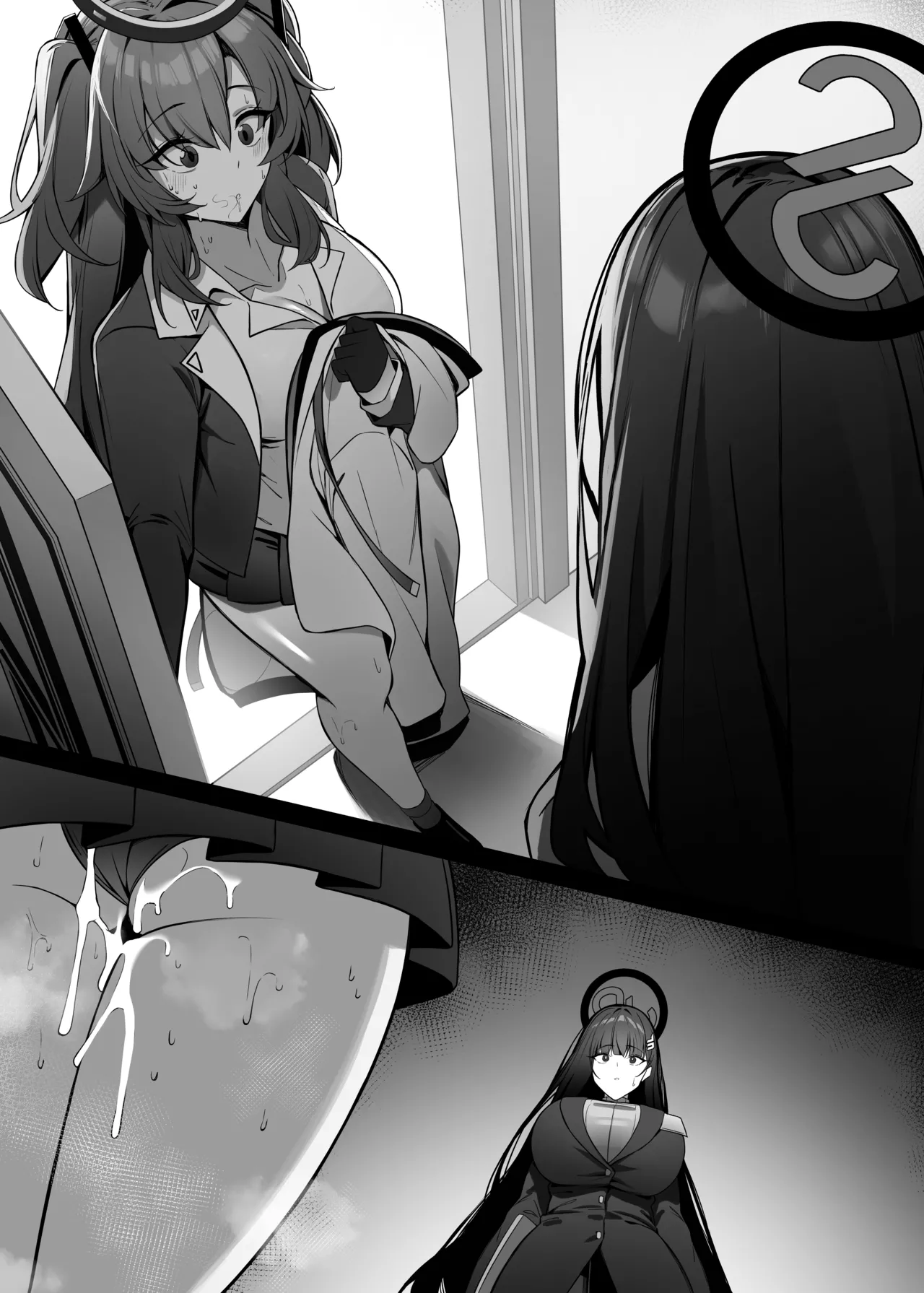 夏莱值日1~4 page 48 featuring yuuka hayase blue archive parody - squirting kissing hentai manga - read online free