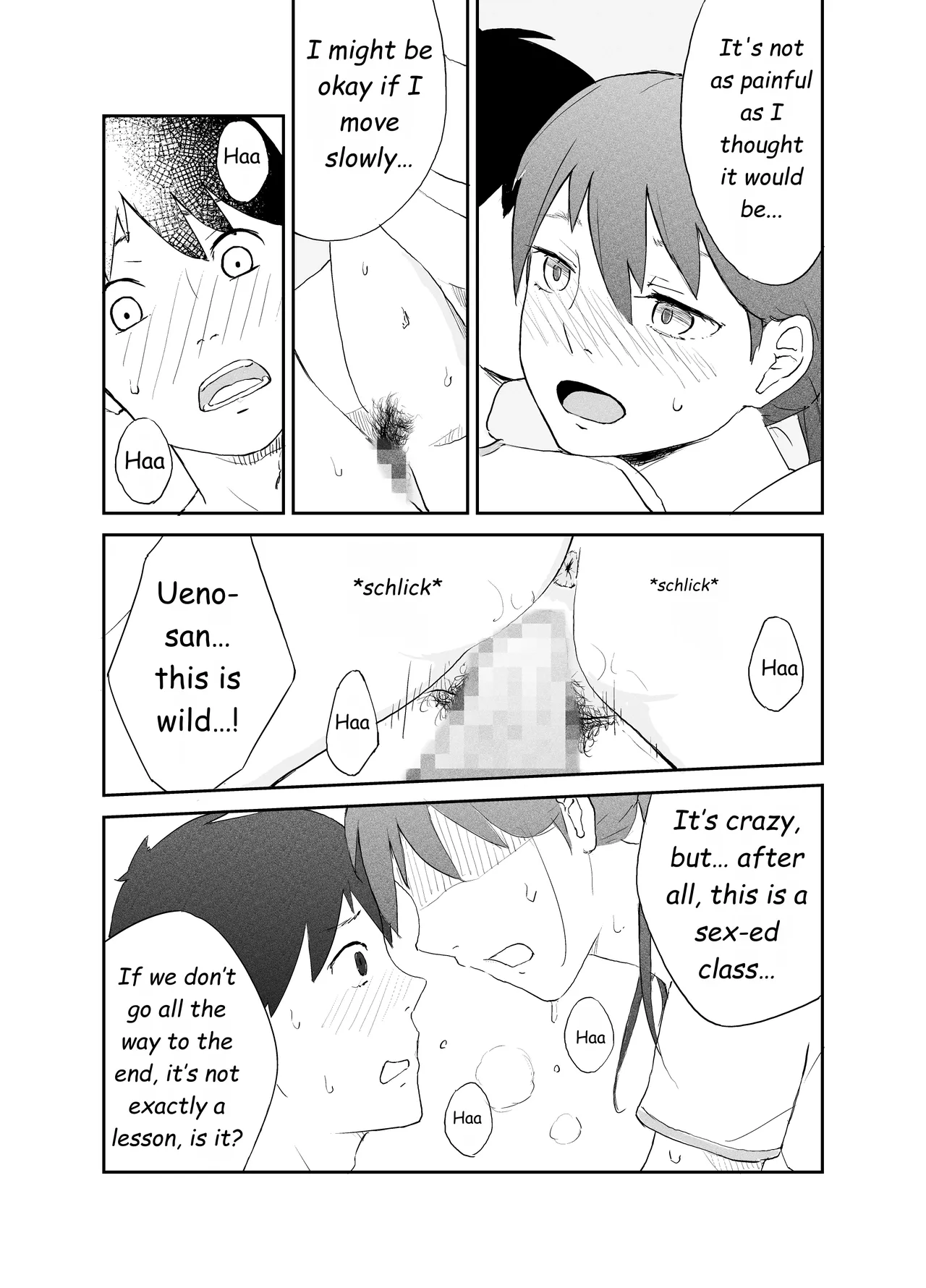 Seikyouiku Jisshuu ―Seiki Kansatsu Hen―  | Sex Education Practicum: Genital Observation Edition page 14 original parody - sole female sole male hentai manga - read online free