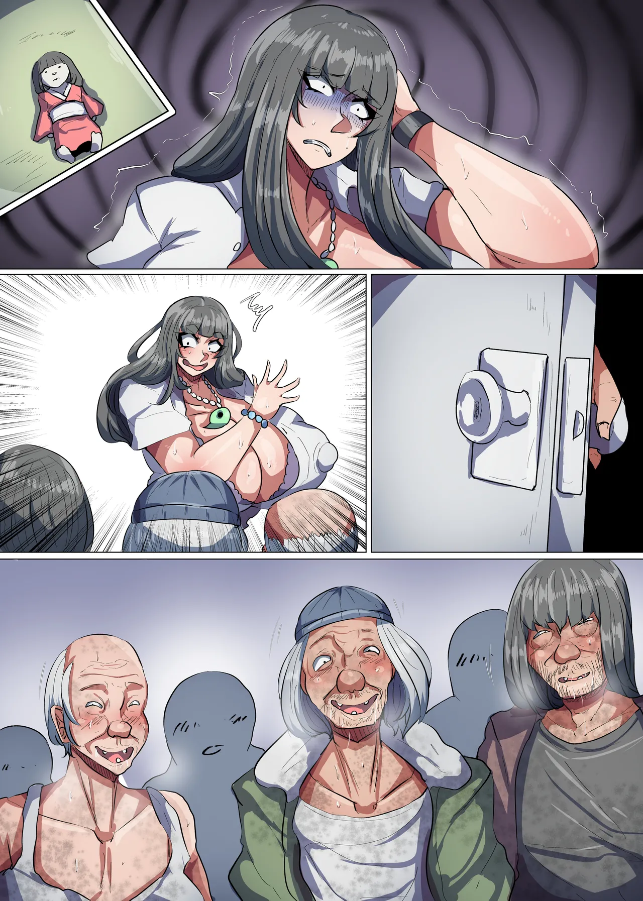 Bakunyuu Taimashi Reiko! page 104 original parody - mosaic censorship big breasts hentai manga - read online free