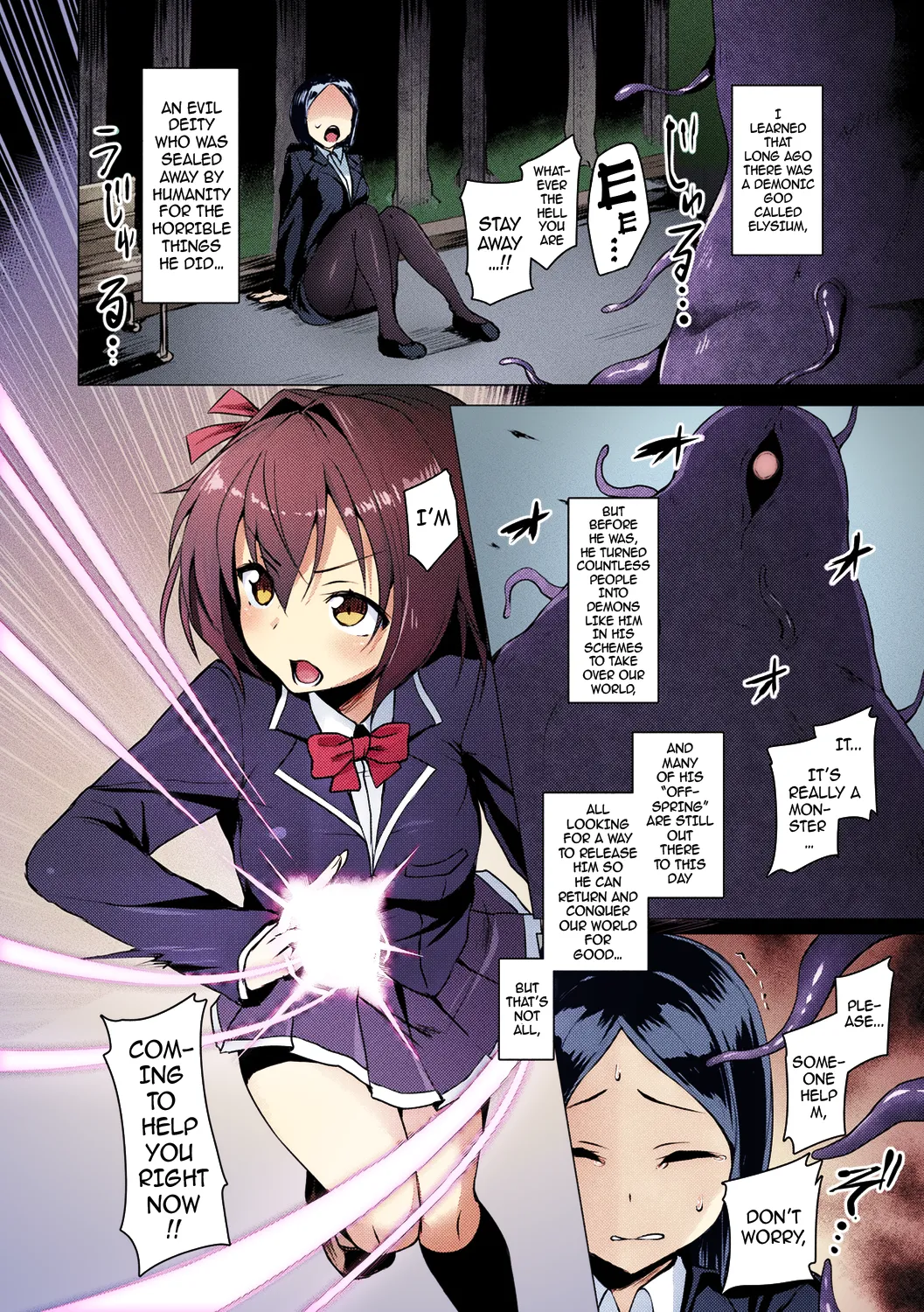 Page 10 of [Satou Kuuki] Aisei Tenshi Love Mary ～Akusei Jutai～ | The Archangel of Love, Love Mary ~Malignant Corruption~ [English] {darknight} {Hen_Colorist} {UnderhillTH} [Decensored] [Colorized] [Digital]