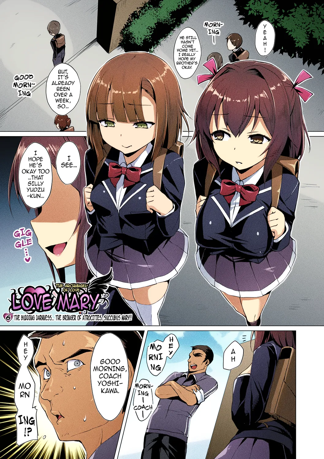 Page 103 of [Satou Kuuki] Aisei Tenshi Love Mary ～Akusei Jutai～ | The Archangel of Love, Love Mary ~Malignant Corruption~ [English] {darknight} {Hen_Colorist} {UnderhillTH} [Decensored] [Colorized] [Digital]