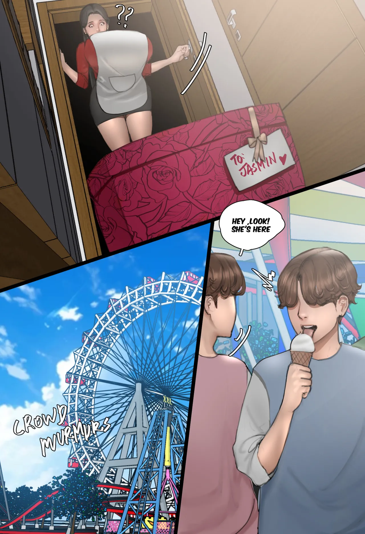 JASMIN Reunion page 19 original parody - sole female full color hentai manga - read online free