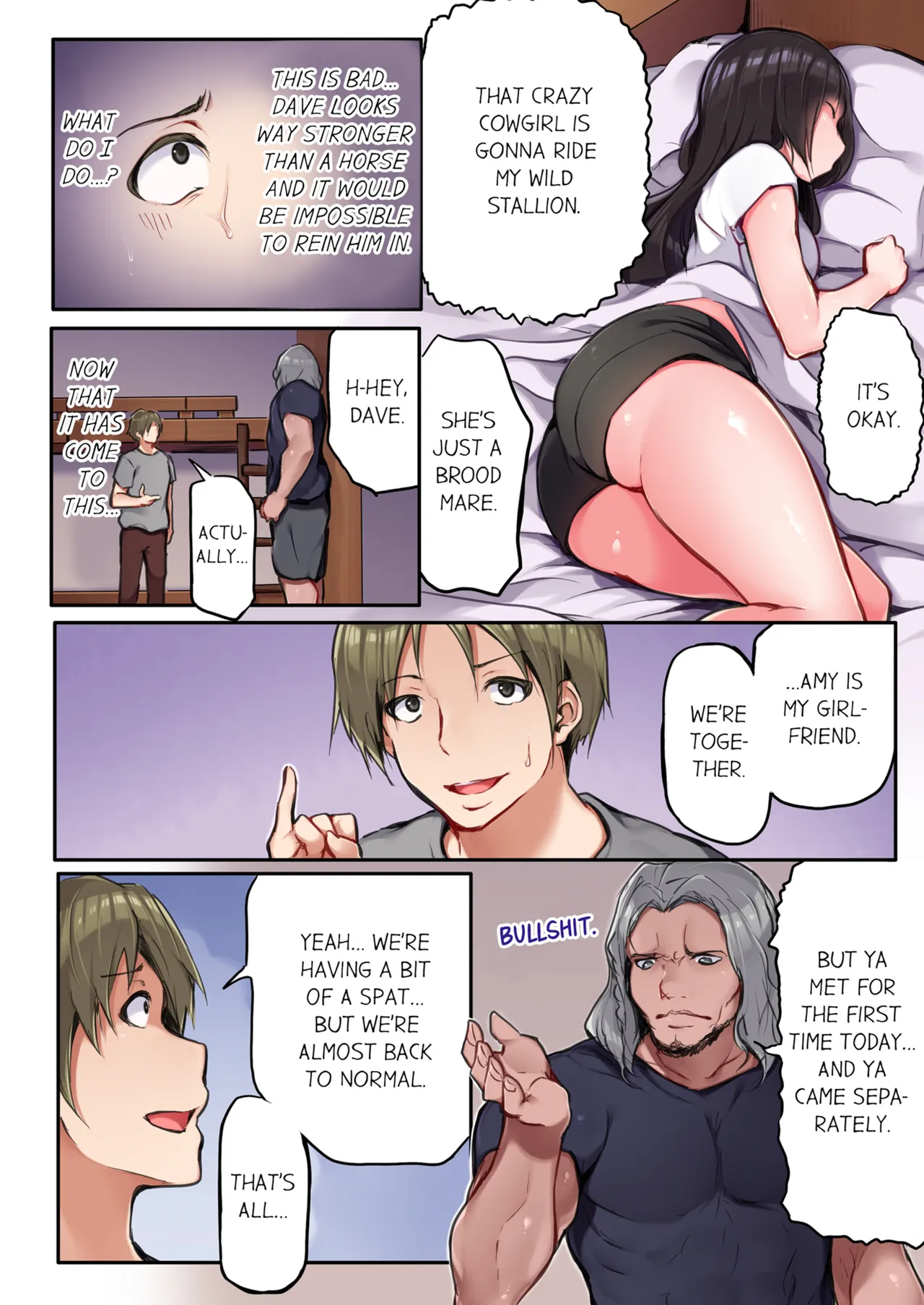 That Won't Fit...! All Night Sex with the Biggest Cock Vol.1-5 page 11 - sole female sole male hentai manga - read online free