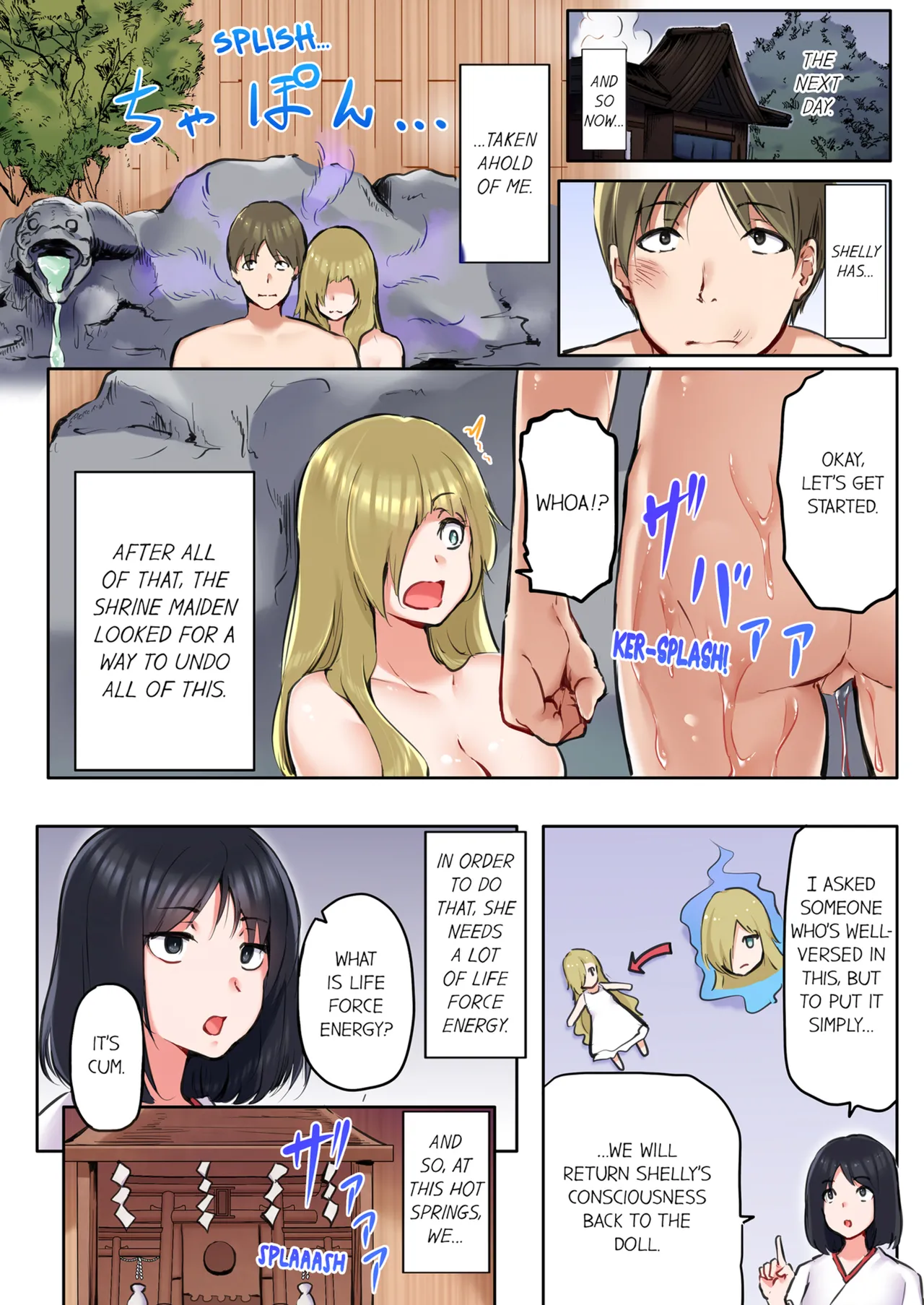 That Won't Fit...! All Night Sex with the Biggest Cock Vol.1-5 page 209 - sole female sole male hentai manga - read online free