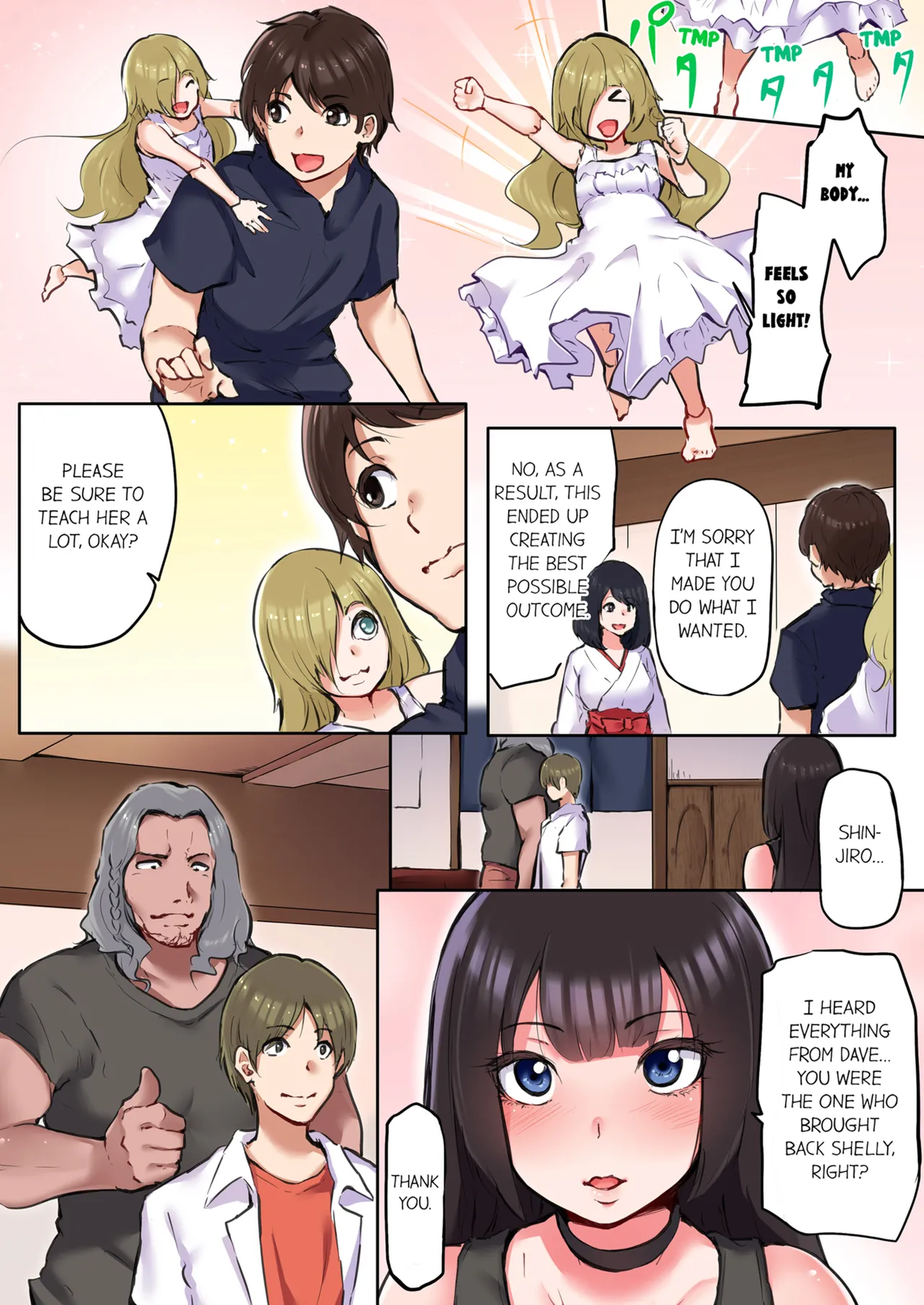 That Won't Fit...! All Night Sex with the Biggest Cock Vol.1-5 page 219 - mmf threesome group hentai manga - read online free