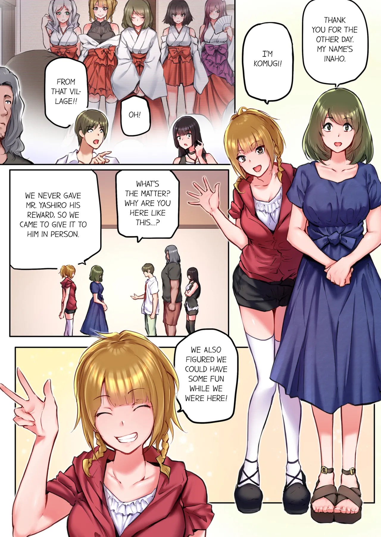That Won't Fit...! All Night Sex with the Biggest Cock Vol.1-5 page 295 - sole female sole male hentai manga - read online free