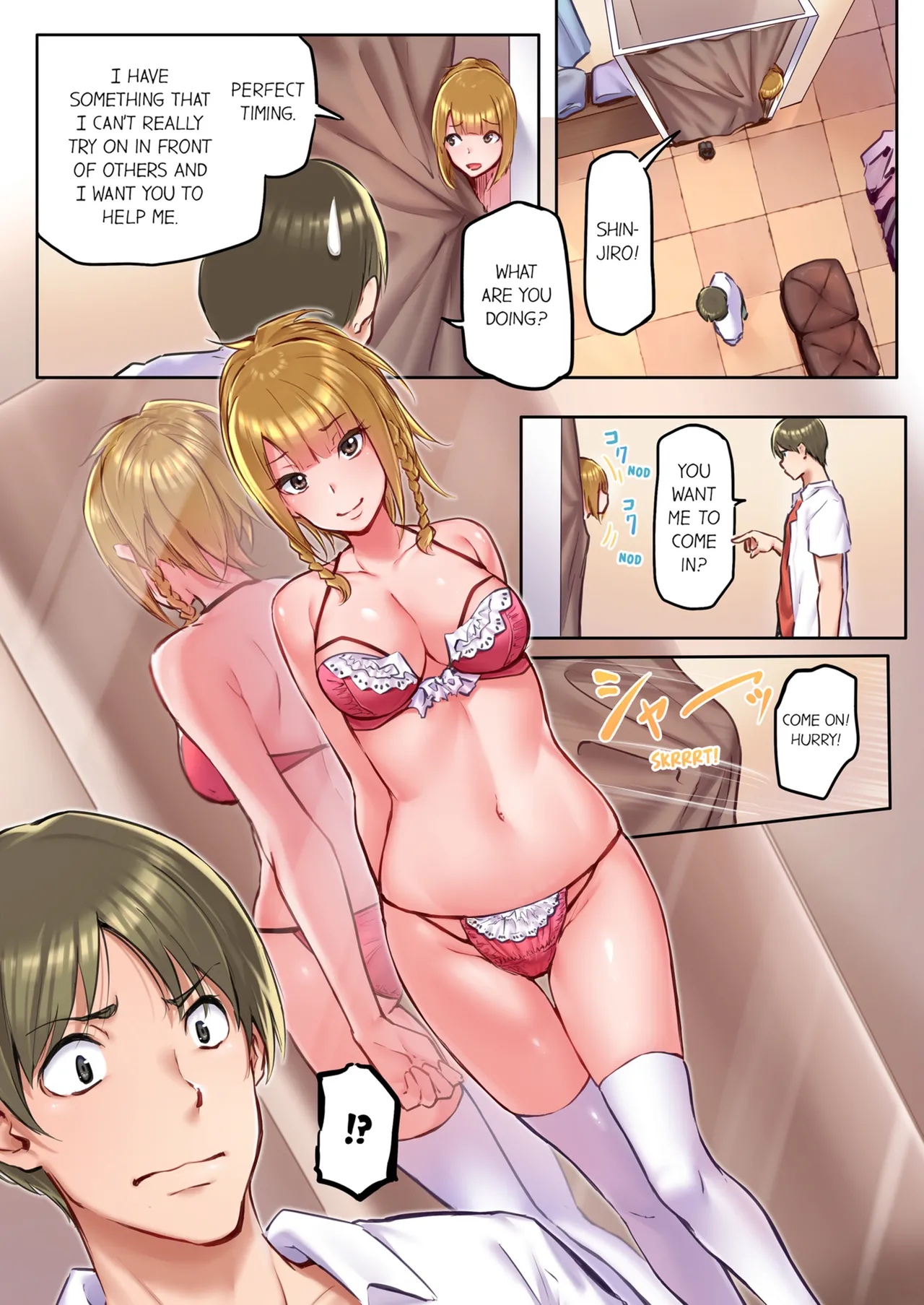 That Won't Fit...! All Night Sex with the Biggest Cock Vol.1-5 page 300 - mmf threesome group hentai manga - read online free