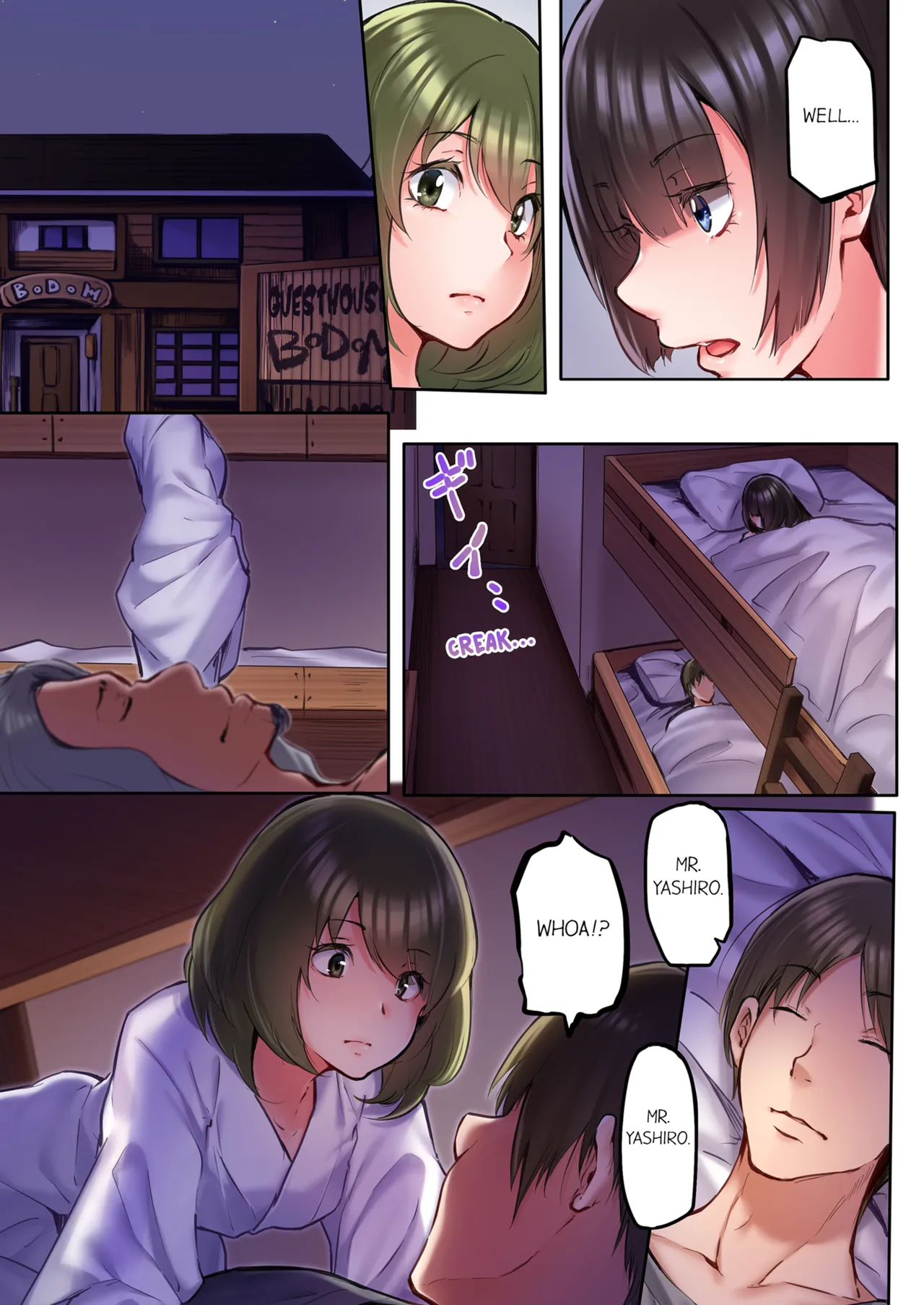 That Won't Fit...! All Night Sex with the Biggest Cock Vol.1-5 page 316 - mmf threesome group hentai manga - read online free