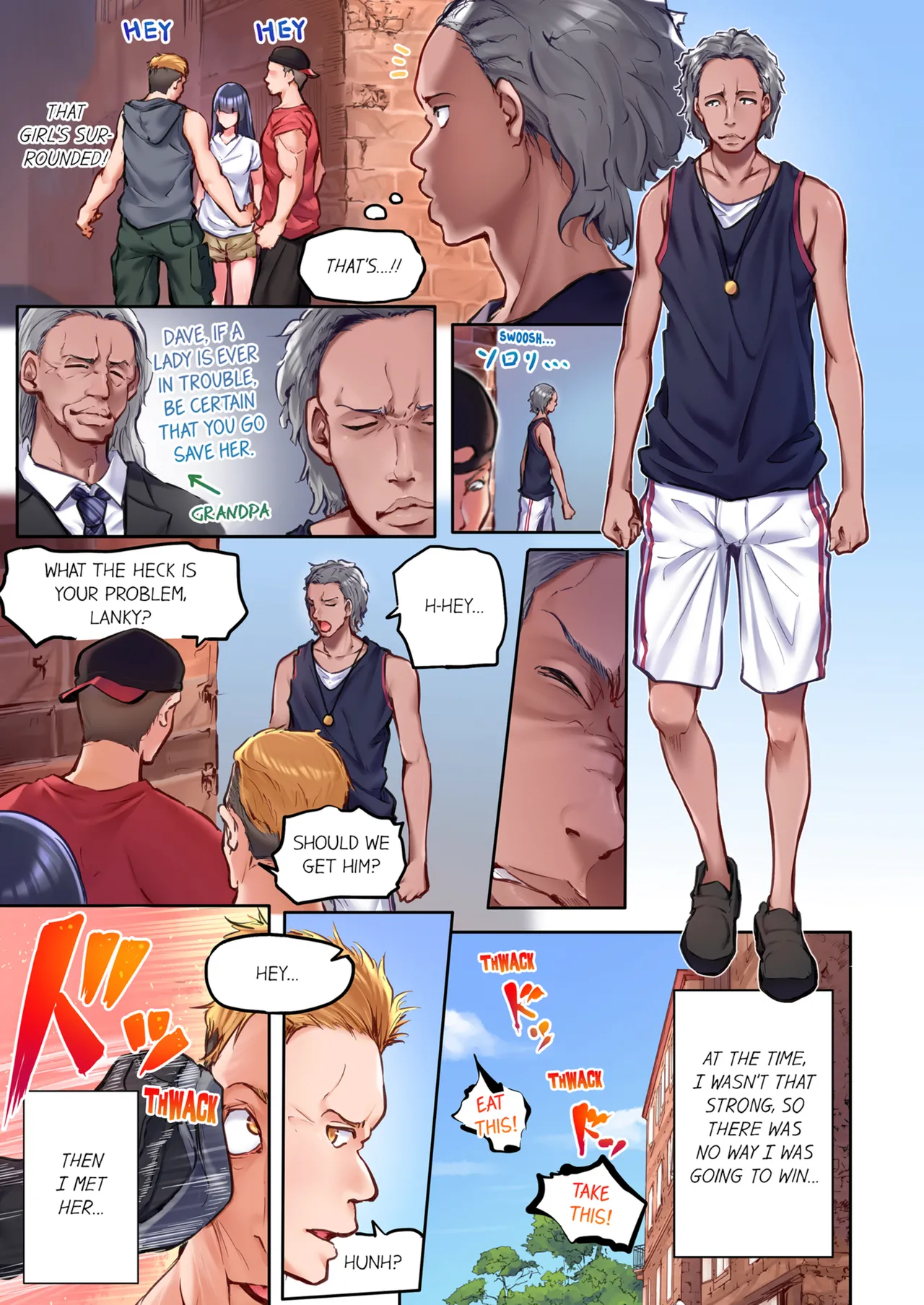 That Won't Fit...! All Night Sex with the Biggest Cock Vol.1-5 page 322 - mmf threesome group hentai manga - read online free