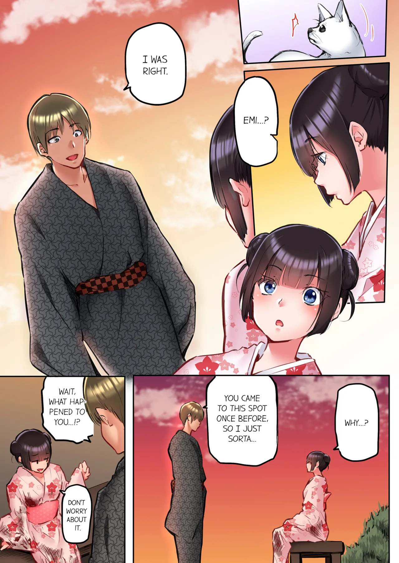 That Won't Fit...! All Night Sex with the Biggest Cock Vol.1-5 page 346 - sole female sole male hentai manga - read online free