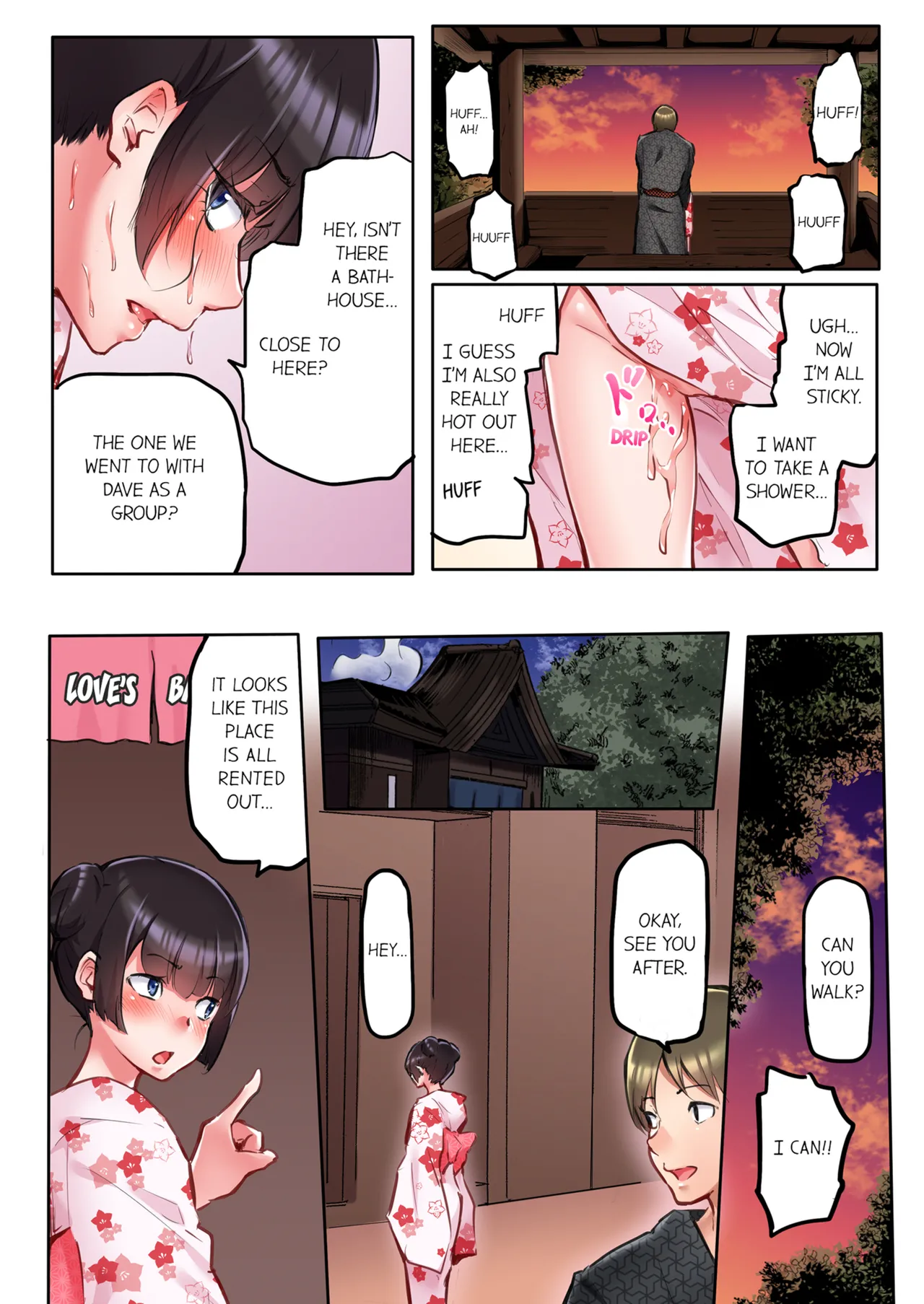 That Won't Fit...! All Night Sex with the Biggest Cock Vol.1-5 page 359 - mmf threesome group hentai manga - read online free