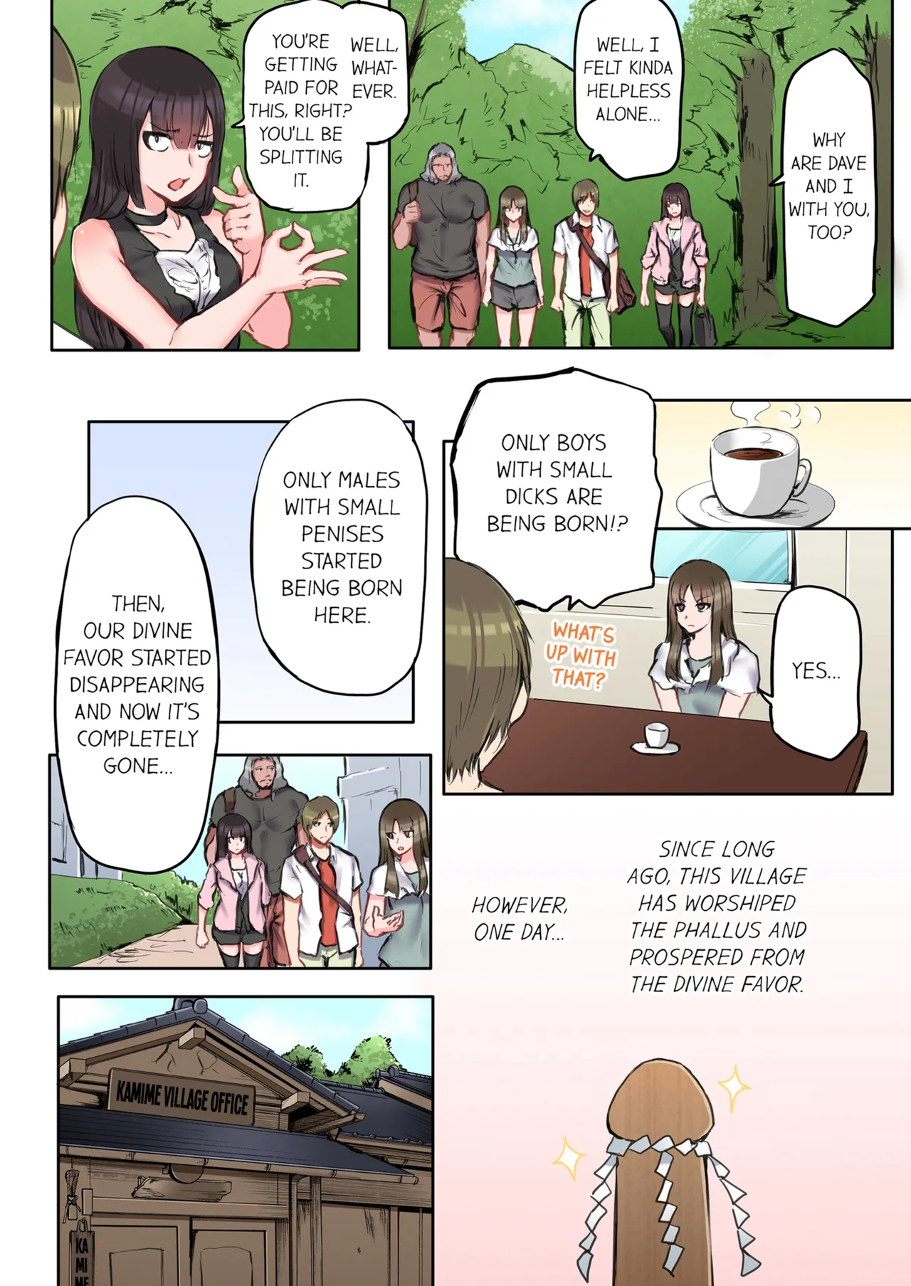 That Won't Fit...! All Night Sex with the Biggest Cock Vol.1-5 page 78 - mmf threesome group hentai manga - read online free