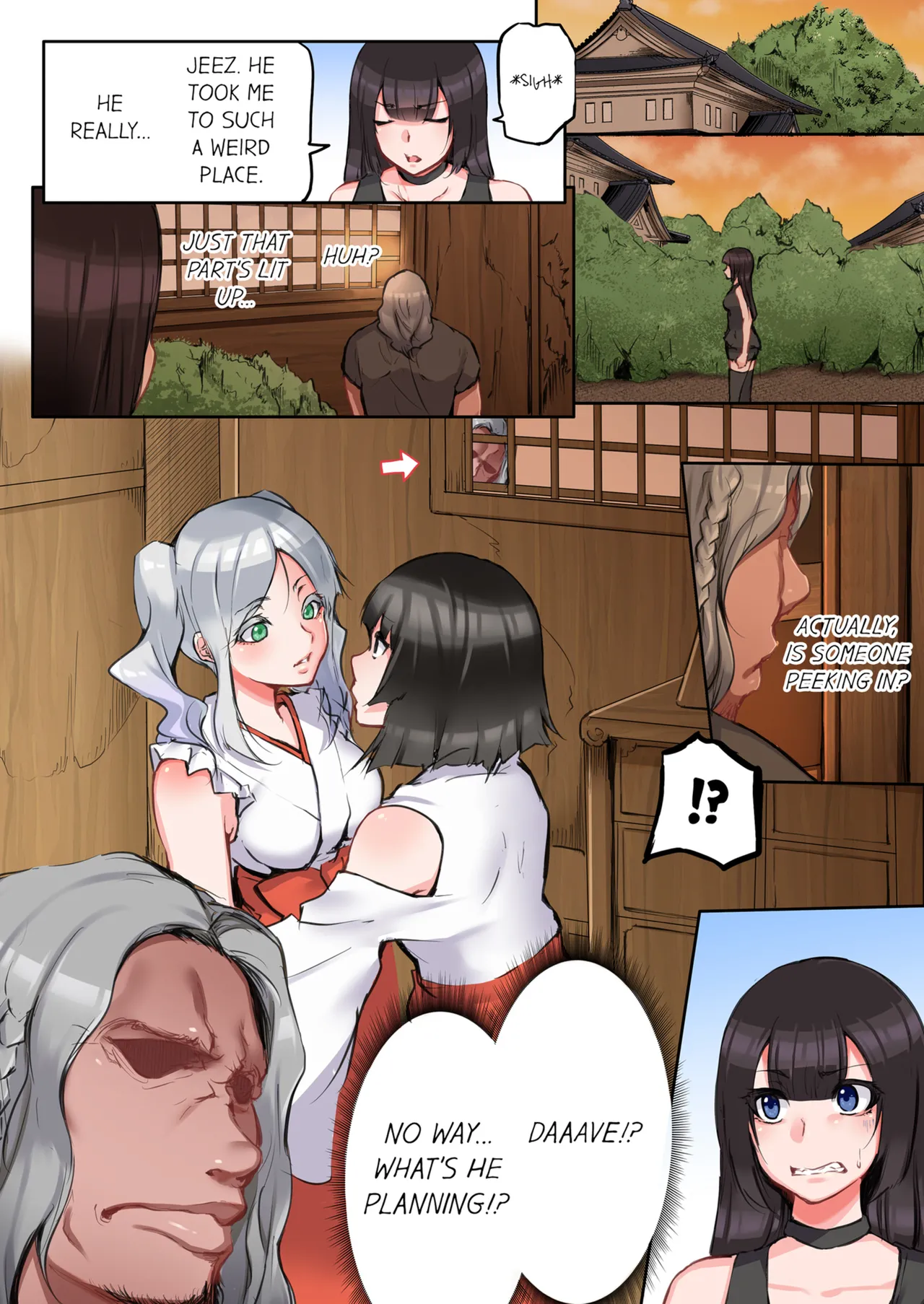 That Won't Fit...! All Night Sex with the Biggest Cock Vol.1-5 page 98 - mmf threesome group hentai manga - read online free