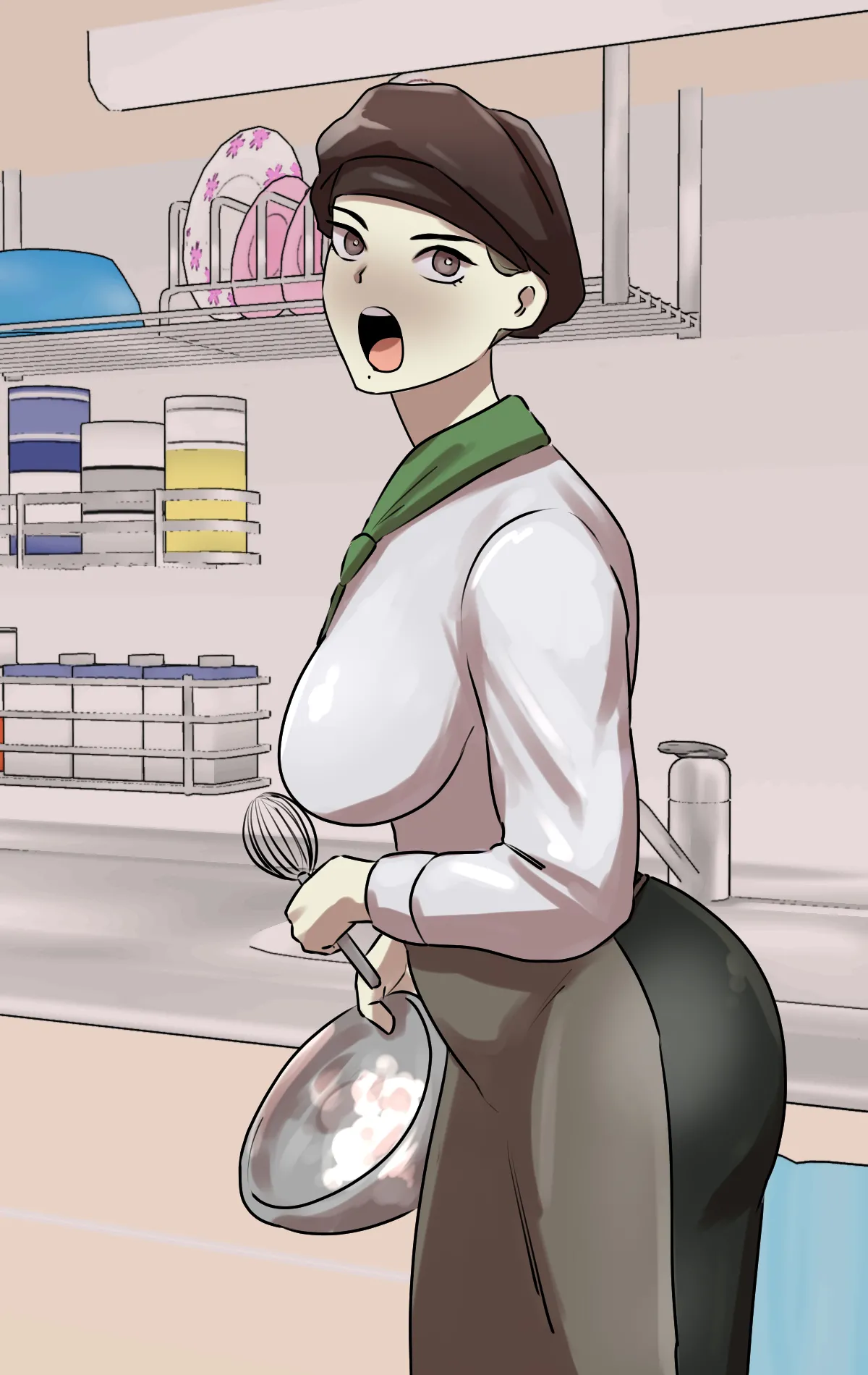 Naritai Shokugyō Rankingu page 182 original parody - full color mosaic censorship hentai manga - read online free