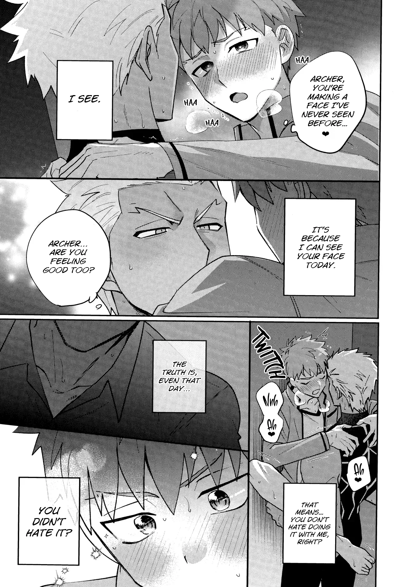 Misshitsu tojikome 24 ji page 22 featuring shirou emiya fate stay night parody - kissing anal hentai manga - read online free