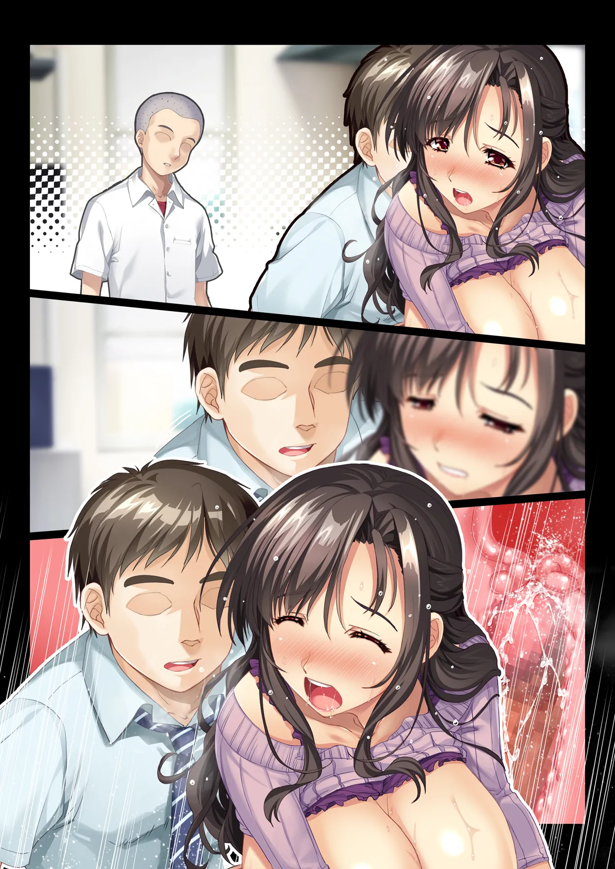 Inaka no Kazoku wa Hima nanode Kyonyuu Tsuma wa Asa Kara Kure Made Asedaku Sex page 120 original parody - inseki milf hentai manga - read online free
