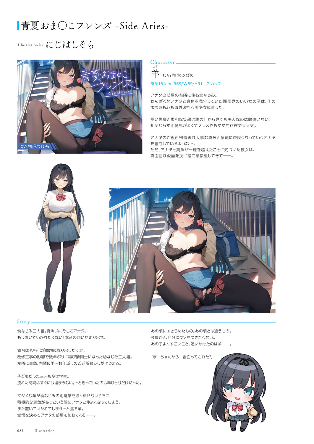 Seishun × Fetishism 5th Anniversary Visual FanBook page 85 - big breasts artbook hentai manga - read online free