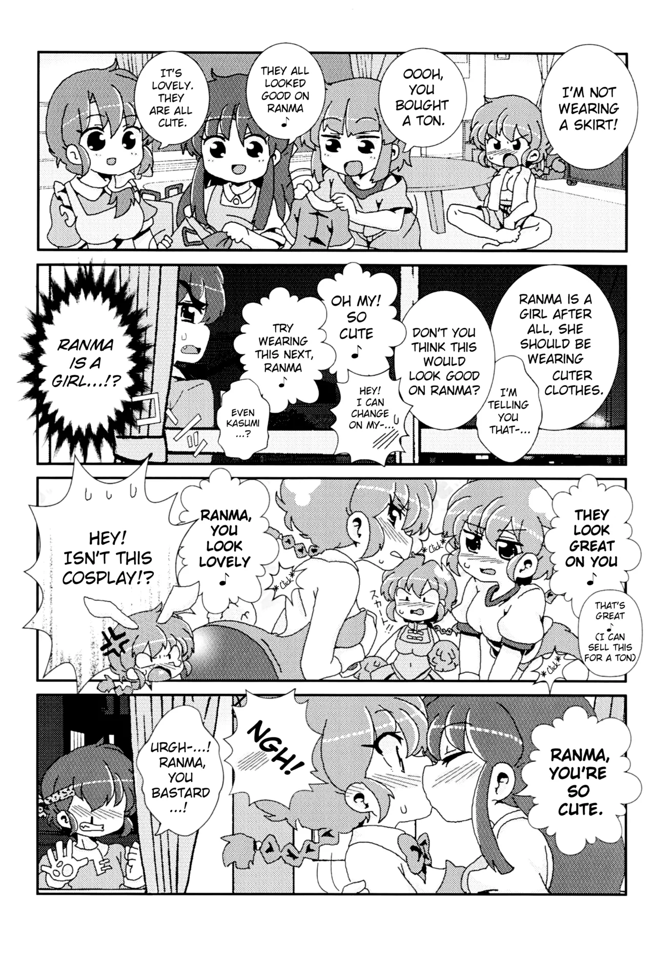 Akane ga Ranma ♀ ni Zokkon na Ken page 13 featuring ranma saotome ranma 12 parody - gender bender rough translation hentai manga - read online free