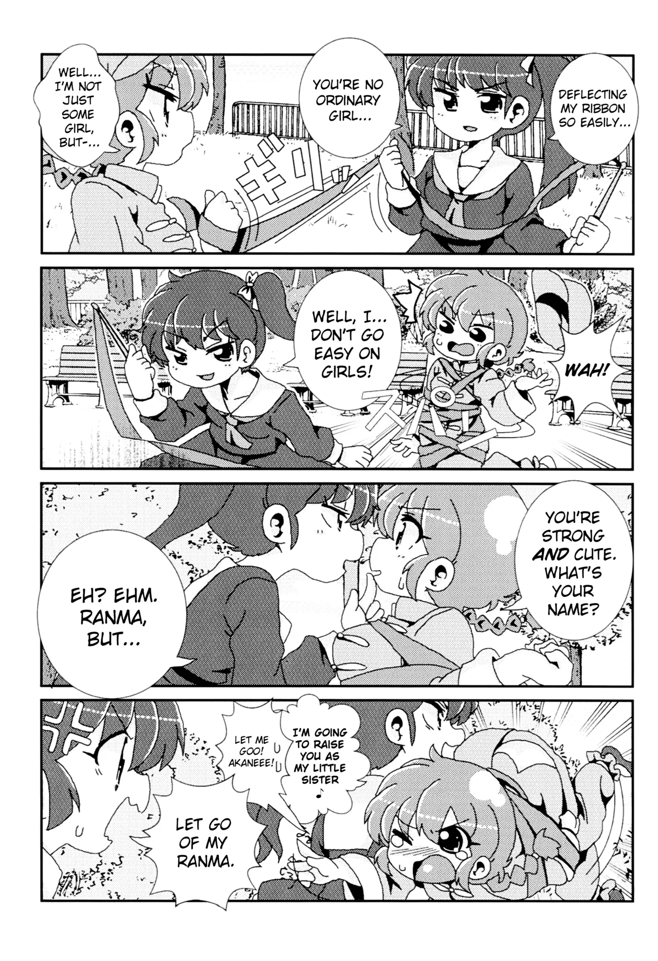 Akane ga Ranma ♀ ni Zokkon na Ken page 22 featuring ranma saotome ranma 12 parody - yuri gender bender hentai manga - read online free
