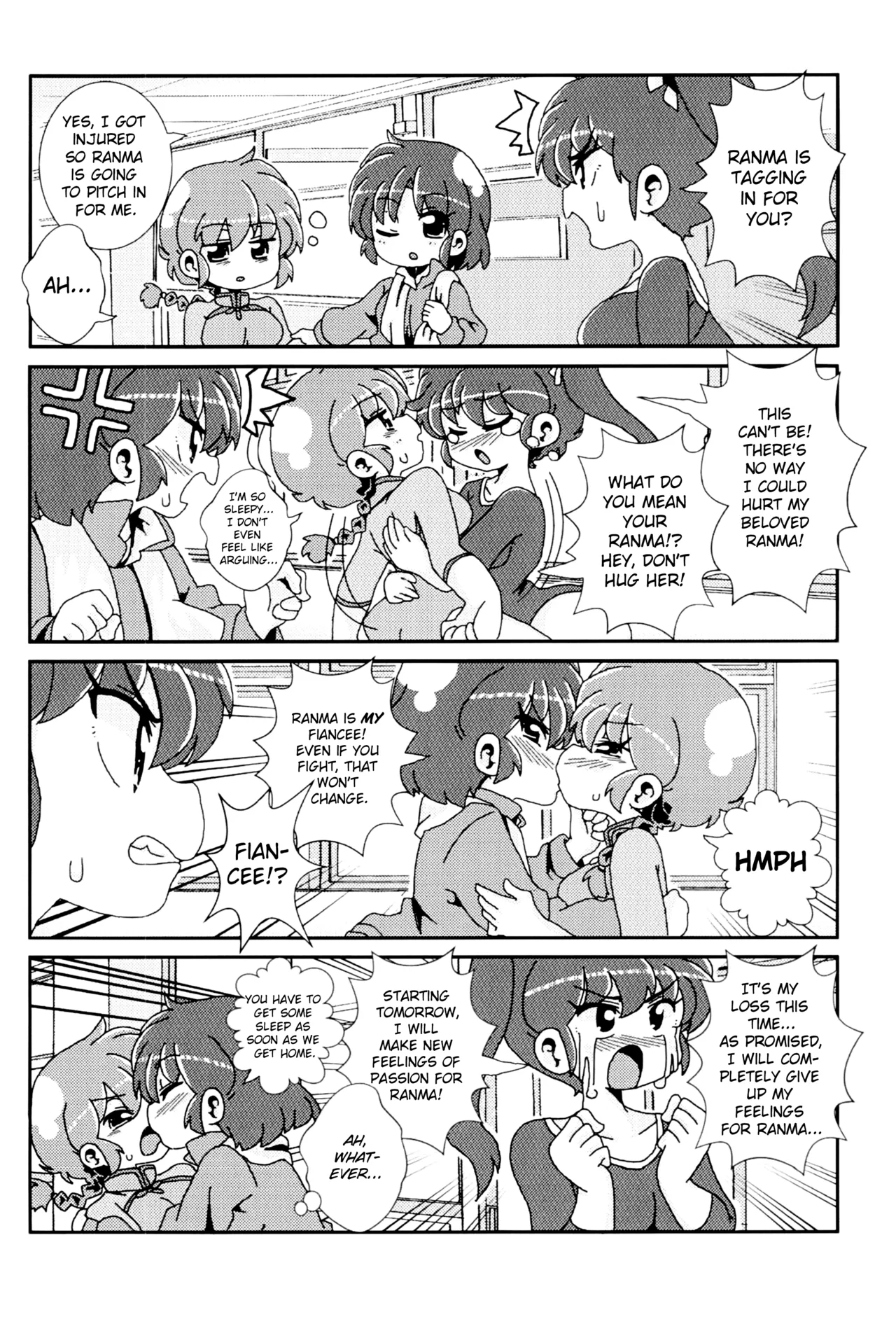 Akane ga Ranma ♀ ni Zokkon na Ken page 25 featuring ranma saotome ranma 12 parody - yuri gender bender hentai manga - read online free