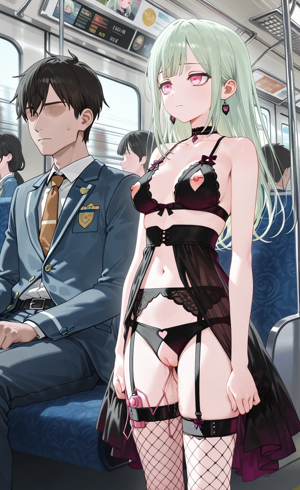 用Mortis挡刀洗脑的屑睦头人 page 47 featuring uika misumi bang dream parody - stockings yuri hentai manga - read online free