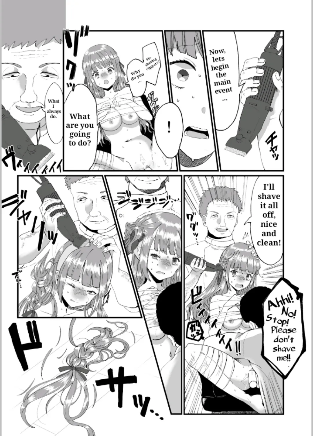 時を駆ける理髪師 vol.2 page 9 original parody - nakadashi bald hentai manga - read online free