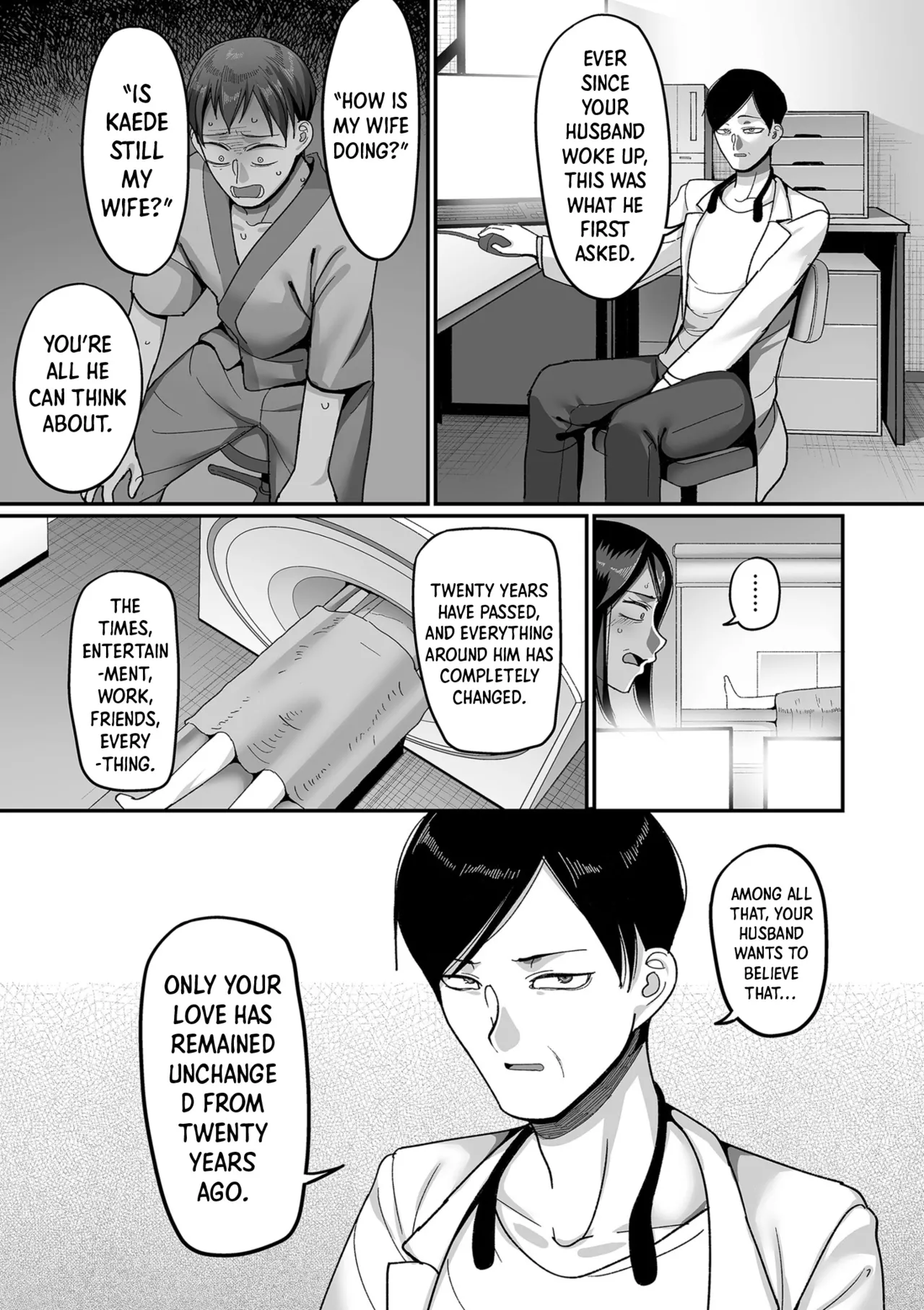 [Yamamoto Zenzen] Nijuunen (Fu) Itchi | 20 Years from Now, You Make Me a Little Nervous [English] [Shiro Translation] [Digital] page 49 - milf kissing hentai manga - read online free