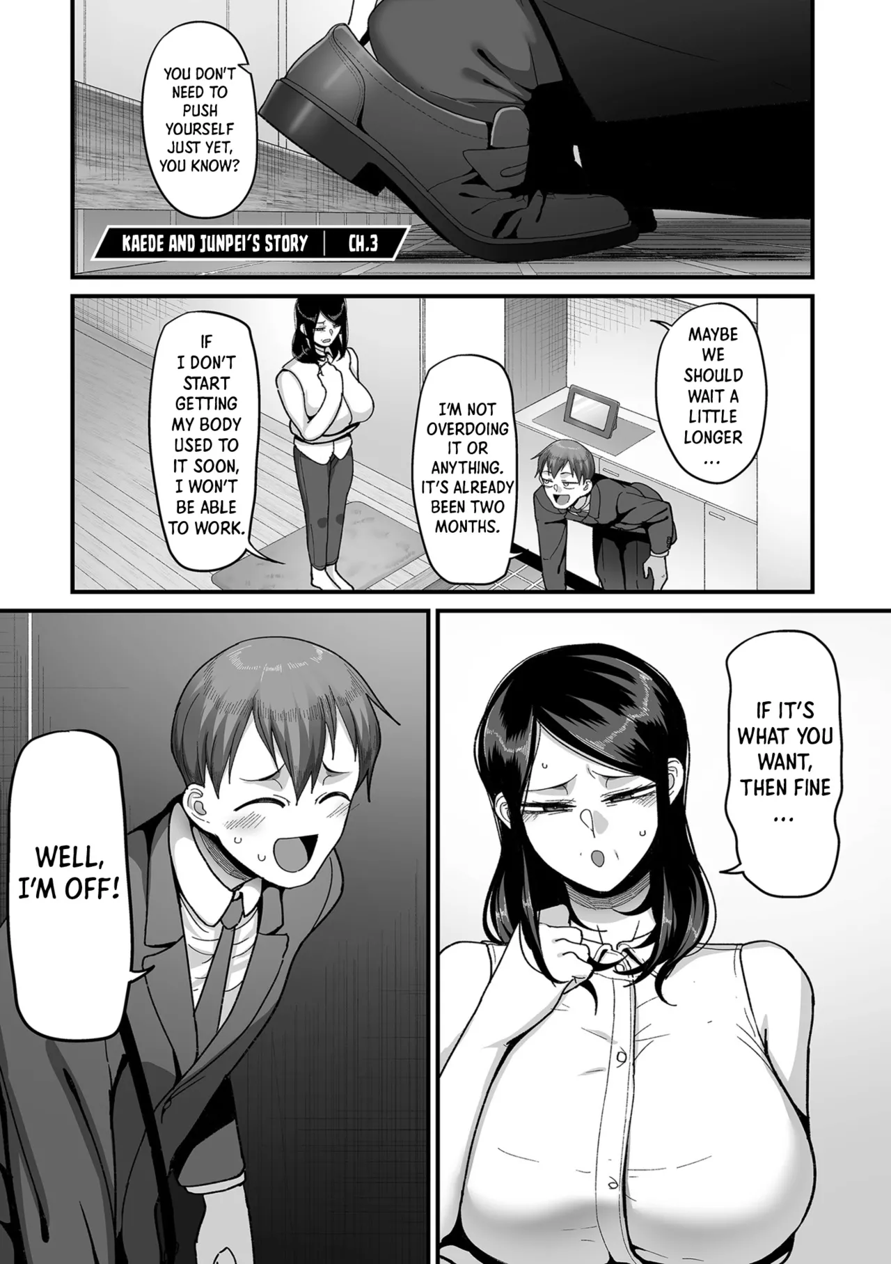 [Yamamoto Zenzen] Nijuunen (Fu) Itchi | 20 Years from Now, You Make Me a Little Nervous [English] [Shiro Translation] [Digital] page 73 - milf kissing hentai manga - read online free