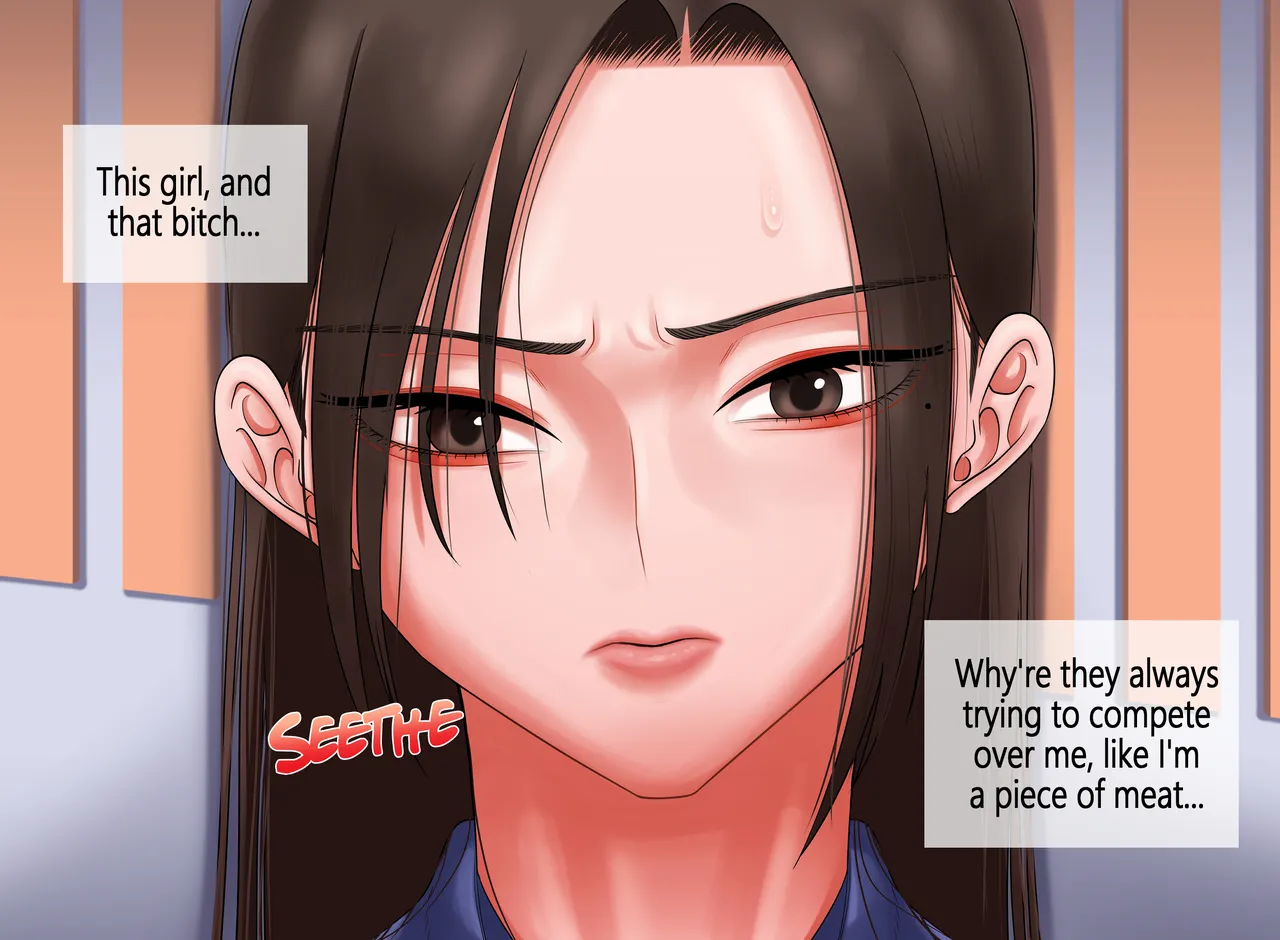 Between Two Loves page 15 original parody - full color yuri hentai manga - read online free