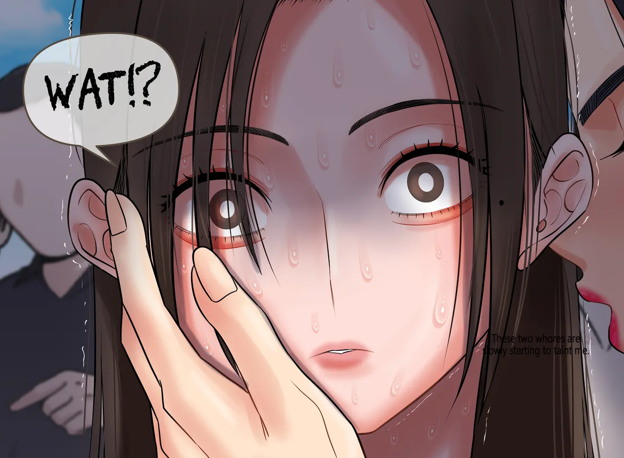 Between Two Loves page 42 original parody - full color yuri hentai manga - read online free